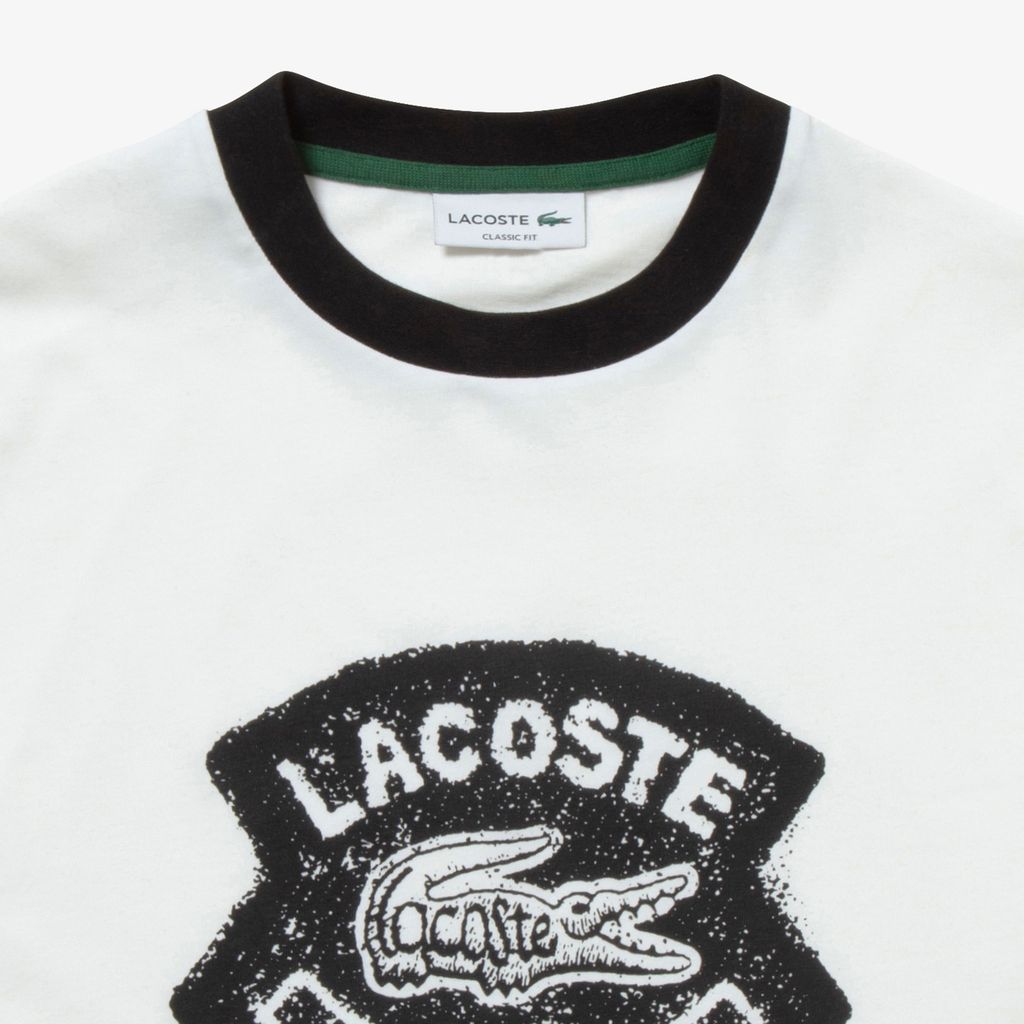 Áo Thun Lacoste Nam Cổ Điển In Hình Chuông