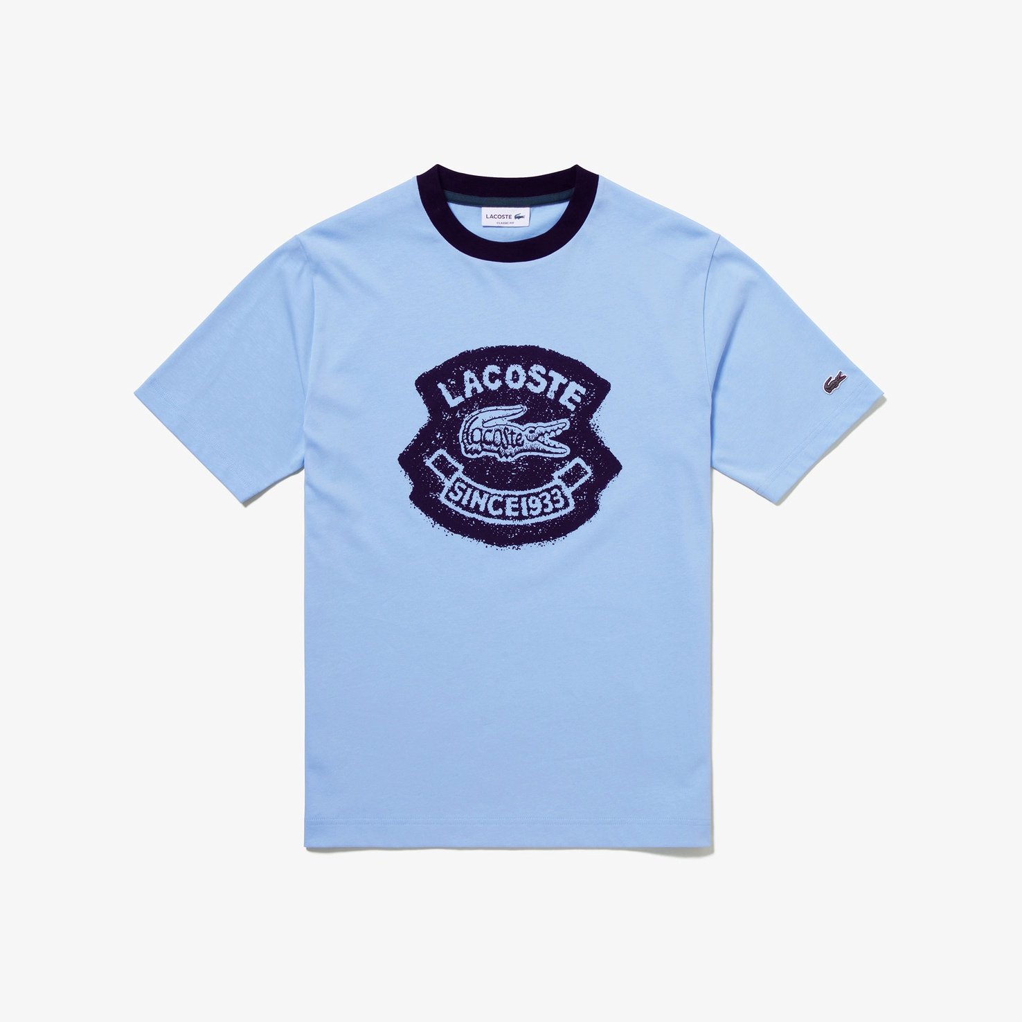 Áo Thun Lacoste Nam Cổ Điển In Hình Chuông