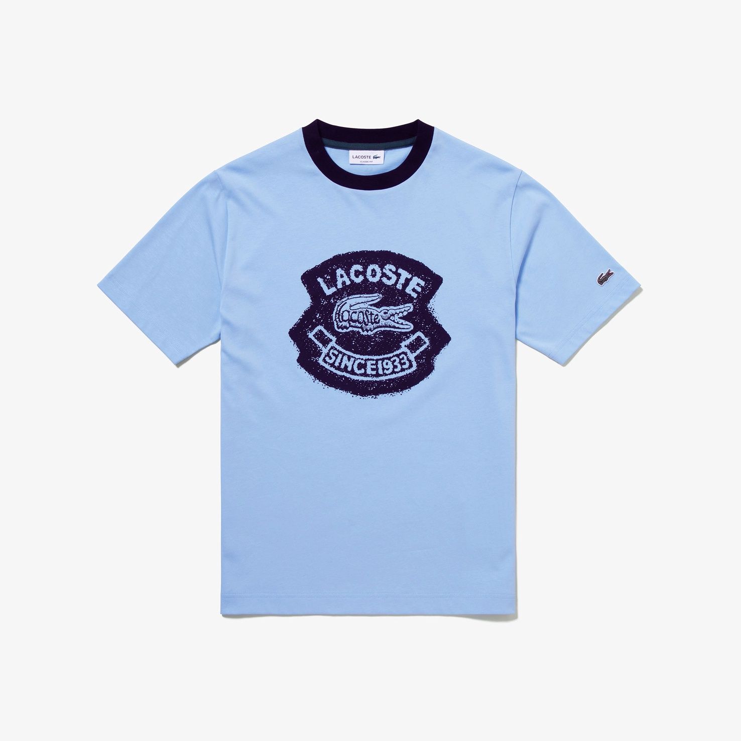 Áo Thun Lacoste Nam Cổ Điển In Hình Chuông