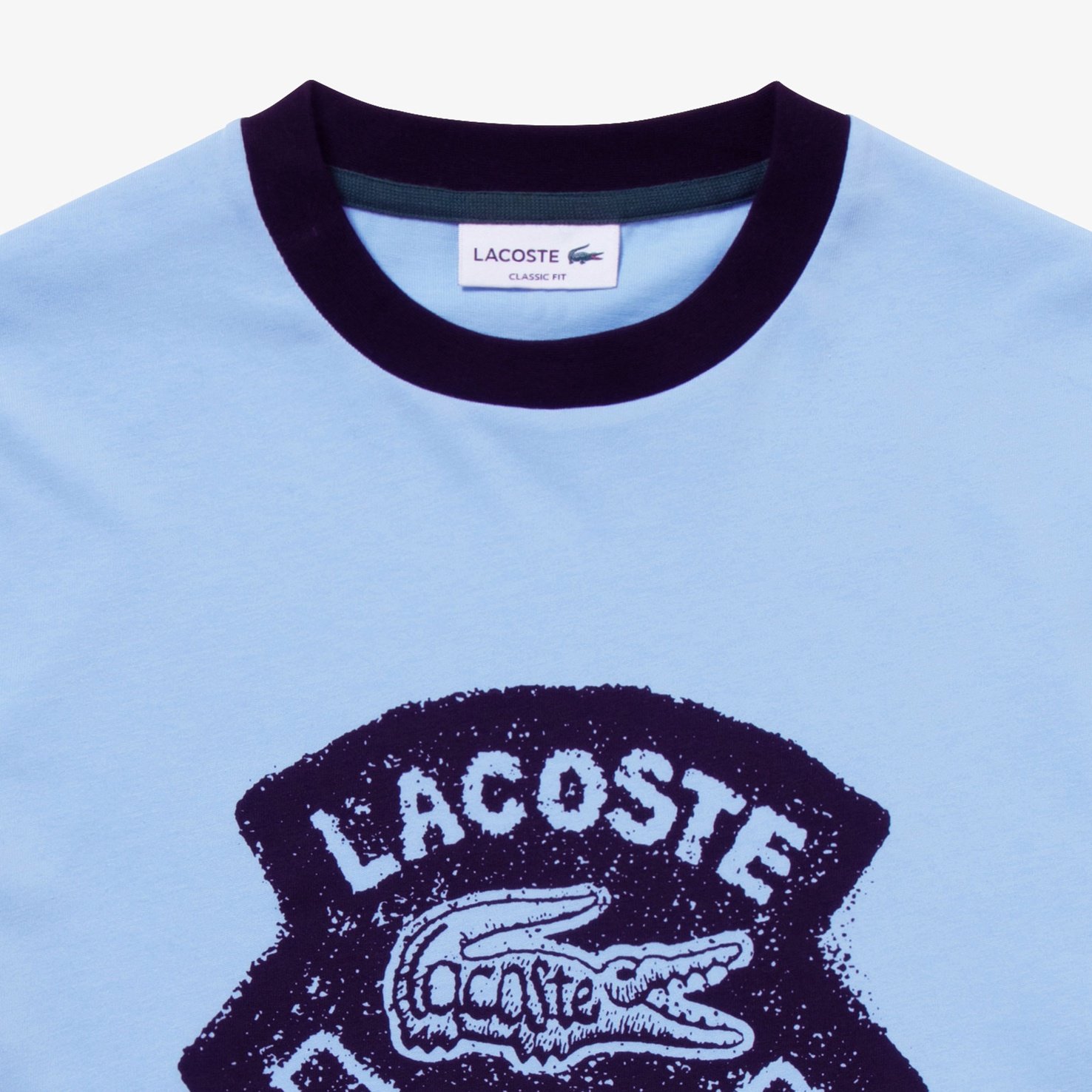 Áo Thun Lacoste Nam Cổ Điển In Hình Chuông