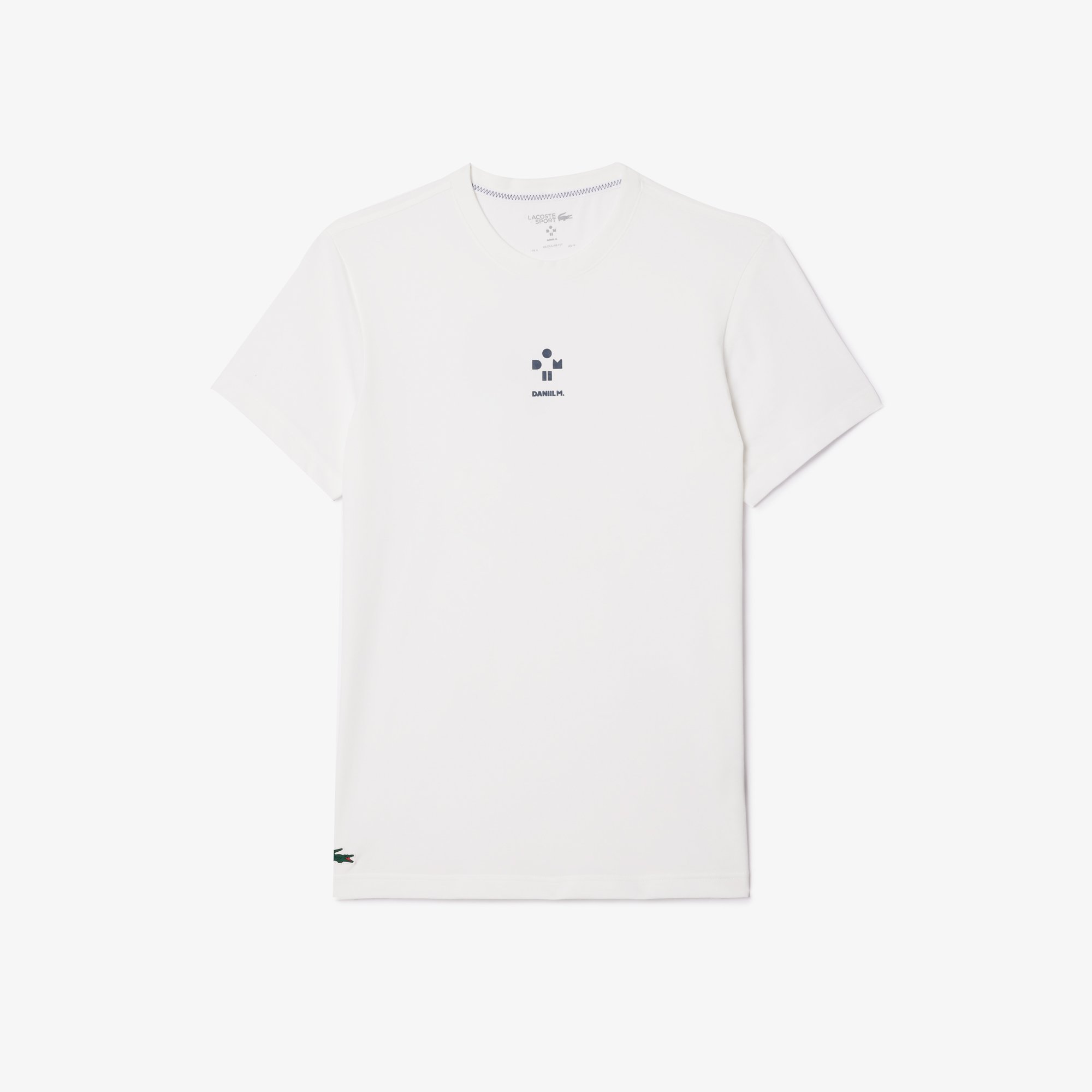 Áo Thun Tennis Lacoste Nam x Daniil Medvedev Công Nghệ Ultra-Dry