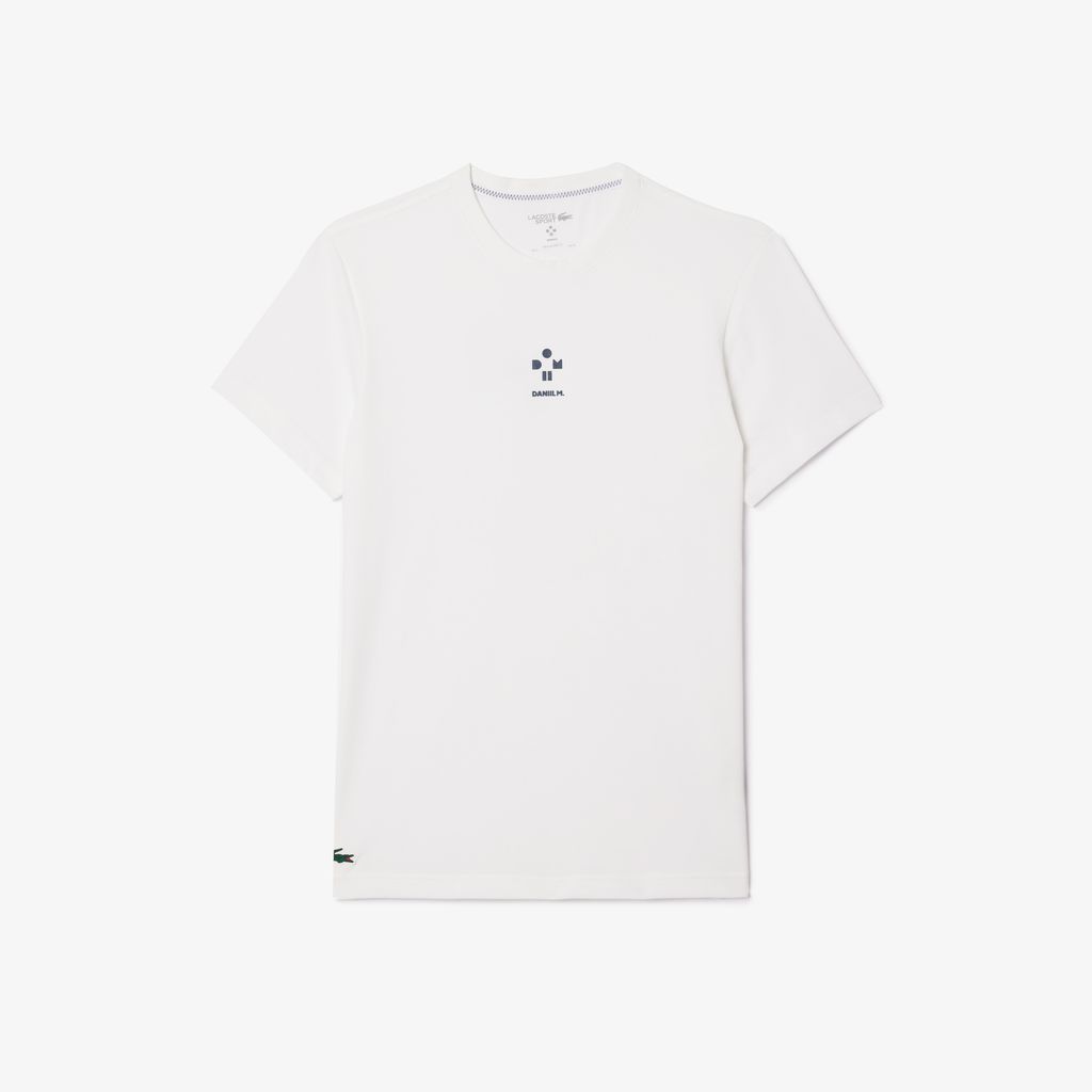 Áo Thun Tennis Lacoste Nam x Daniil Medvedev Công Nghệ Ultra-Dry