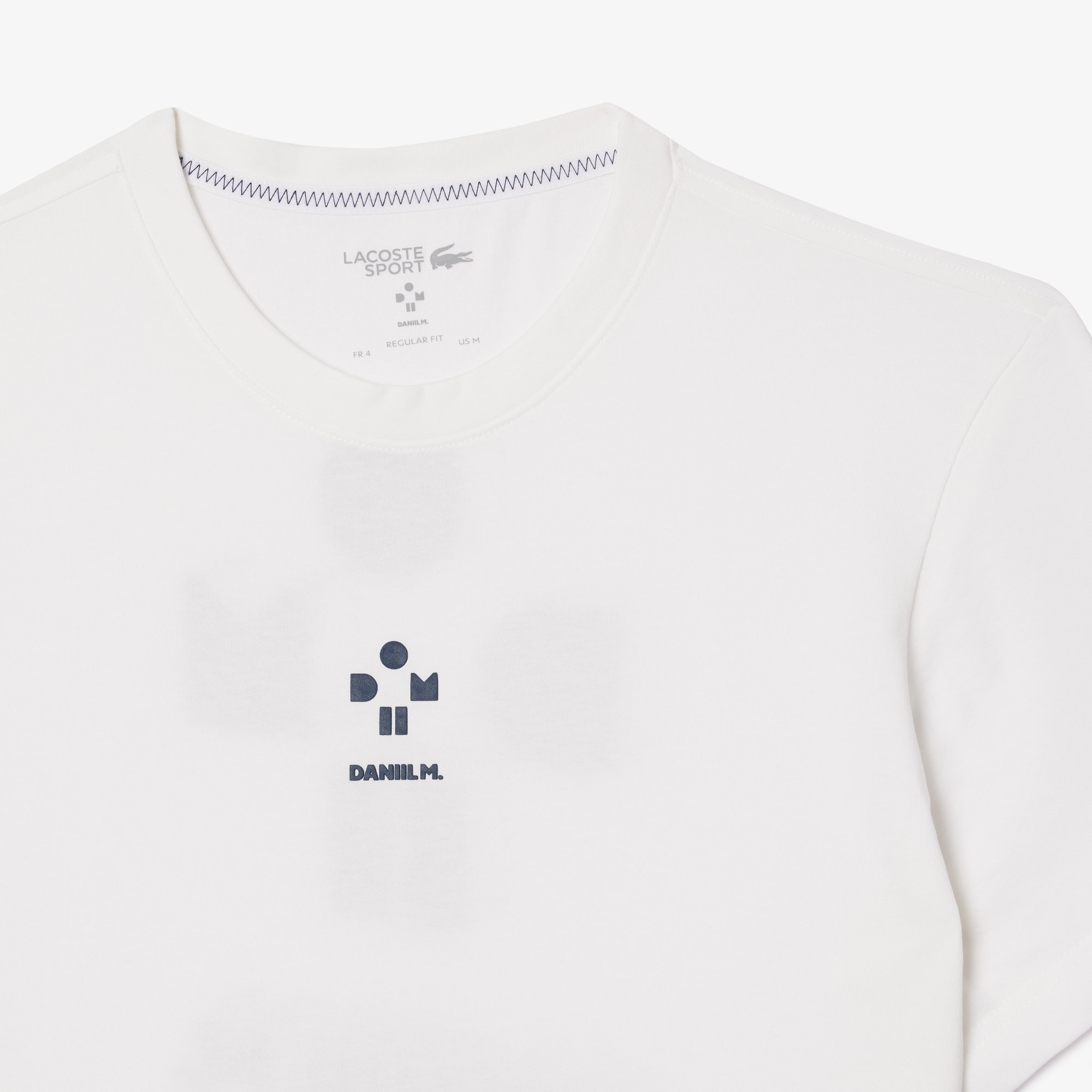 Áo Thun Tennis Lacoste Nam x Daniil Medvedev Công Nghệ Ultra-Dry