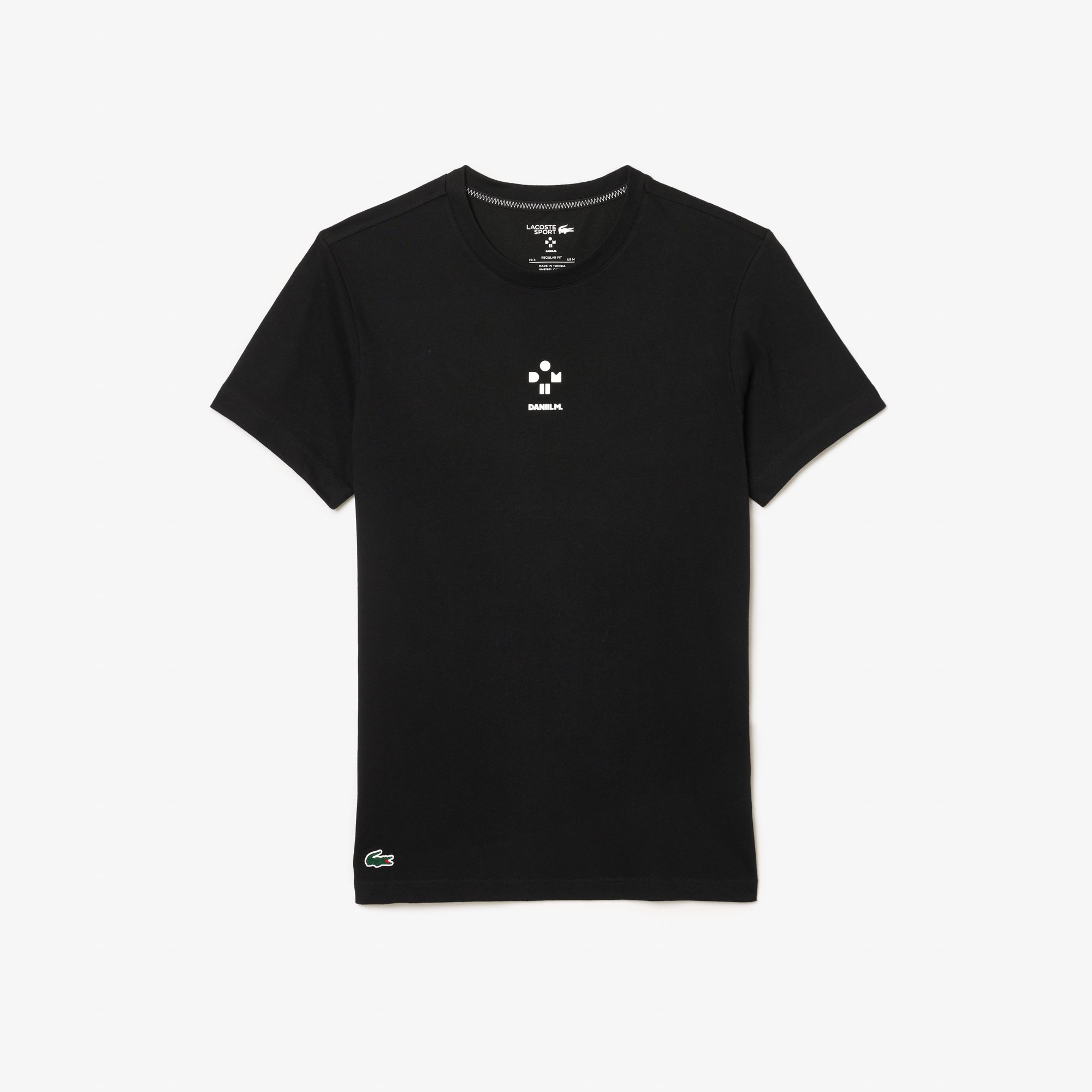 Áo Thun Tennis Lacoste Nam x Daniil Medvedev Công Nghệ Ultra-Dry