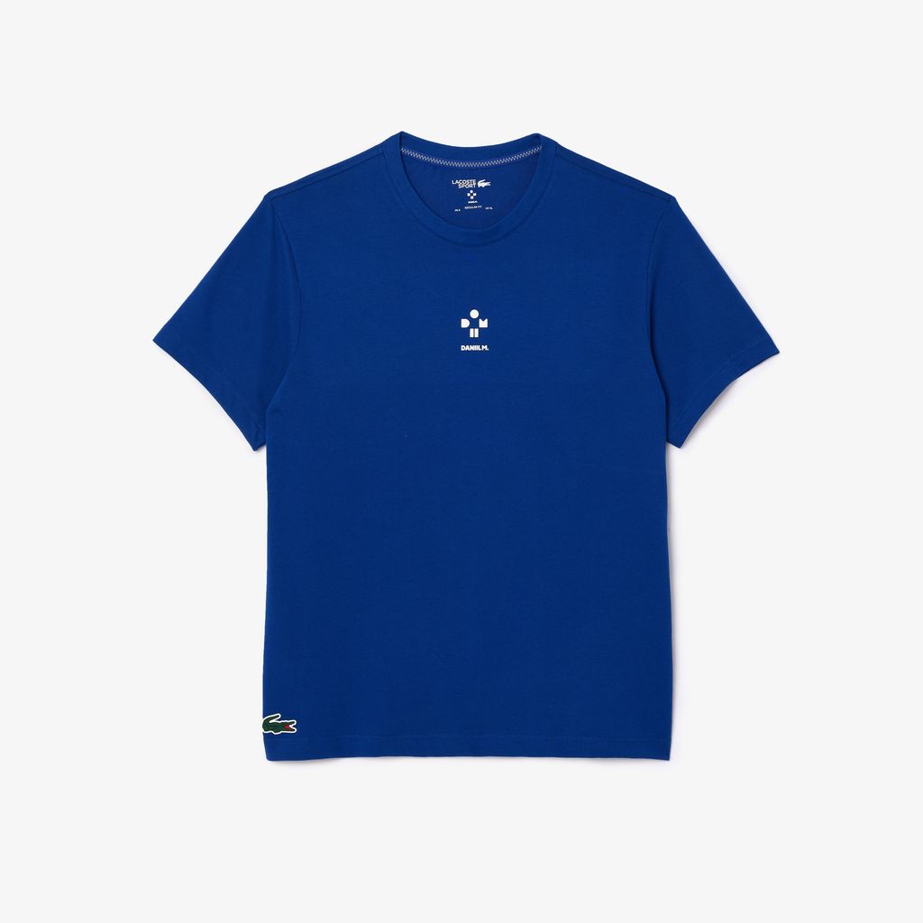 Áo Thun Tennis Lacoste Nam x Daniil Medvedev Công Nghệ Ultra-Dry