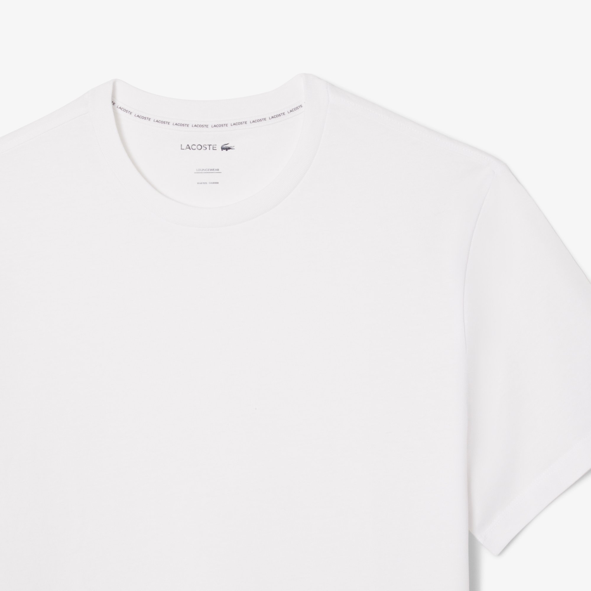Áo Thun Mặc Nhà Lacoste Nam Chất Liệu Cotton Họa Tiết In
