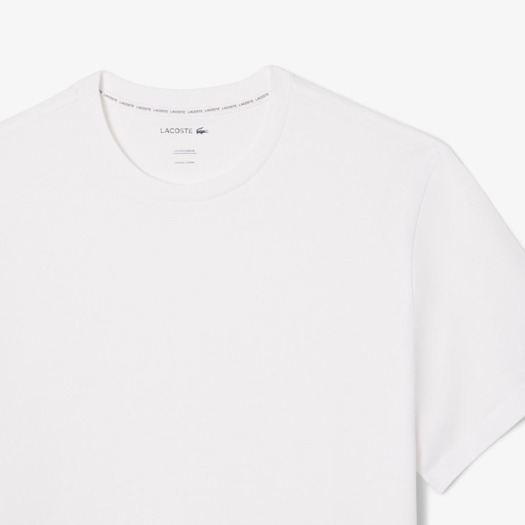 Áo Thun Mặc Nhà Lacoste Nam Chất Liệu Cotton Họa Tiết In