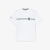 Áo Thun Lacoste Nam Chất Liệu Cotton Jersey Họa Tiết Thêu Và In