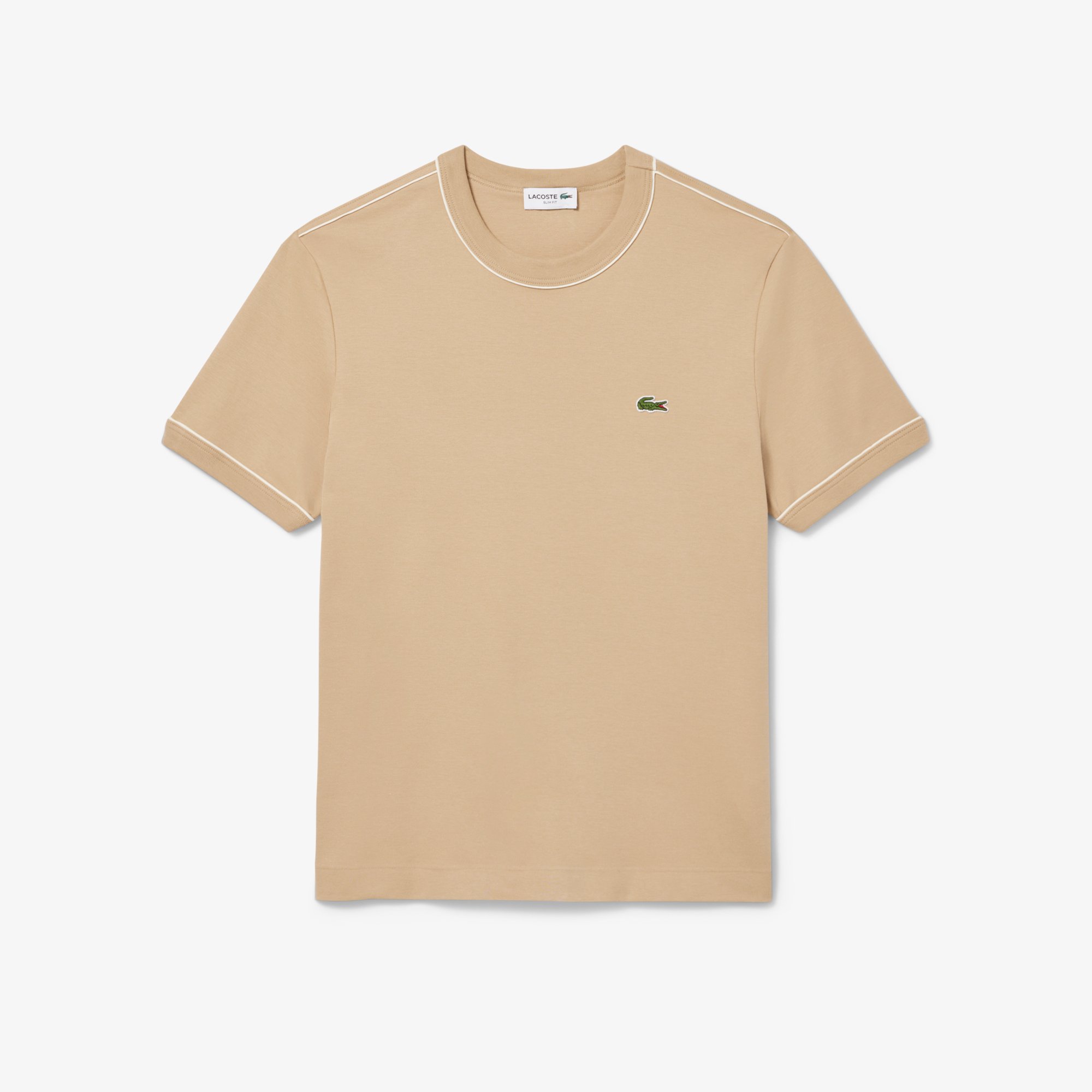 Áo Thun Lacoste Nam Ôm Dáng Chất Liệu Cotton Interlock