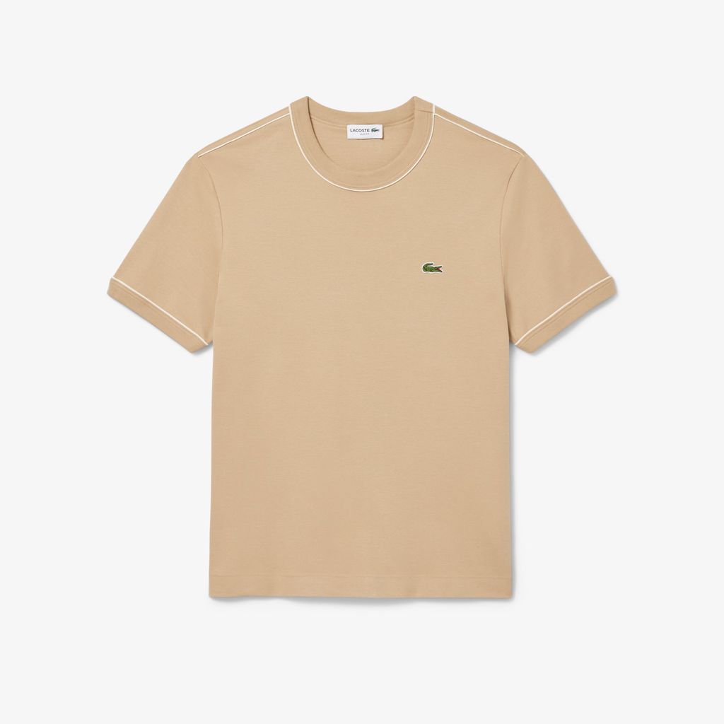Áo Thun Lacoste Nam Ôm Dáng Chất Liệu Cotton Interlock