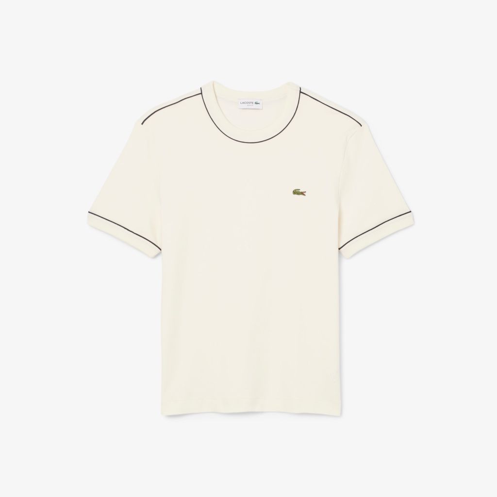 Áo Thun Lacoste Nam Ôm Dáng Chất Liệu Cotton Interlock