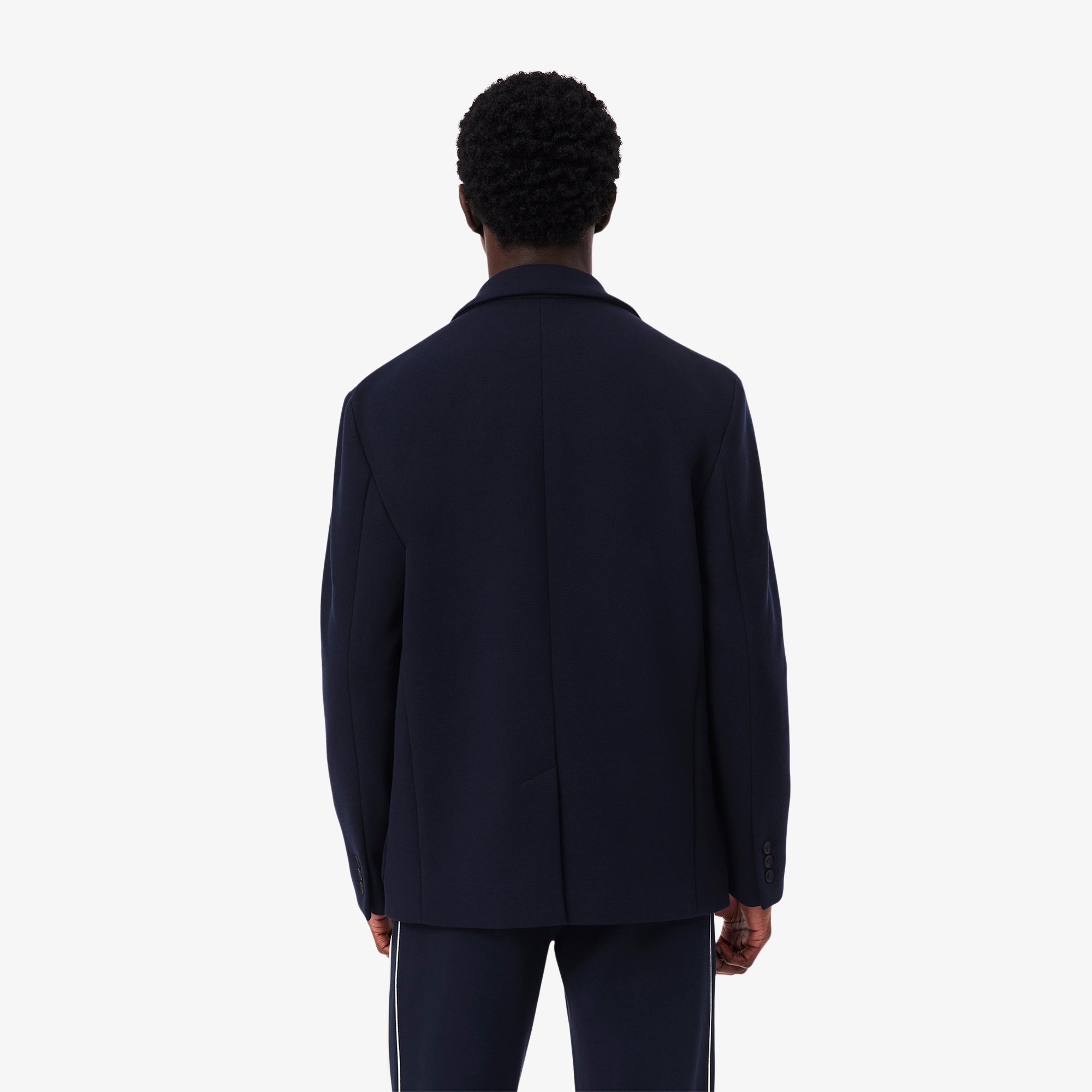 Áo Blazer Lacoste Nam Chất Liệu Piqué Hai Mặt