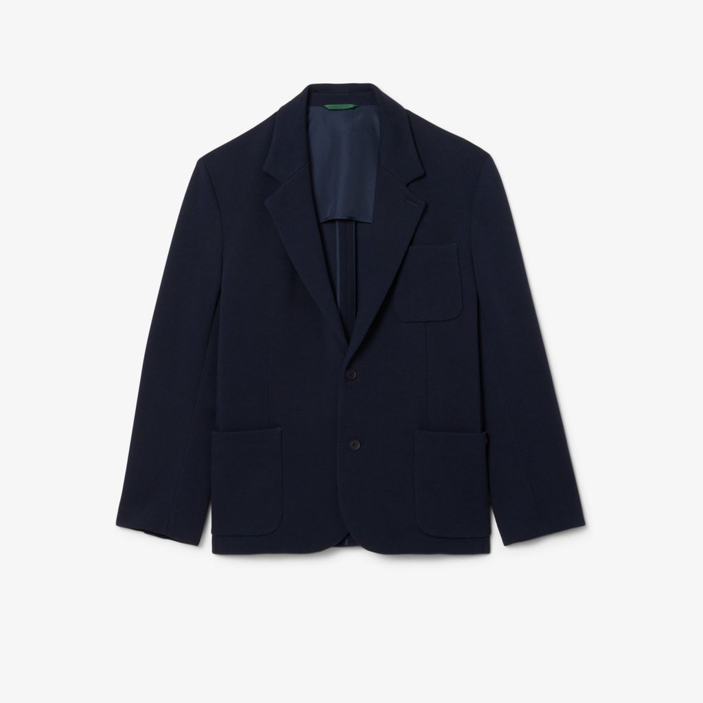 Áo Blazer Lacoste Nam Chất Liệu Piqué Hai Mặt