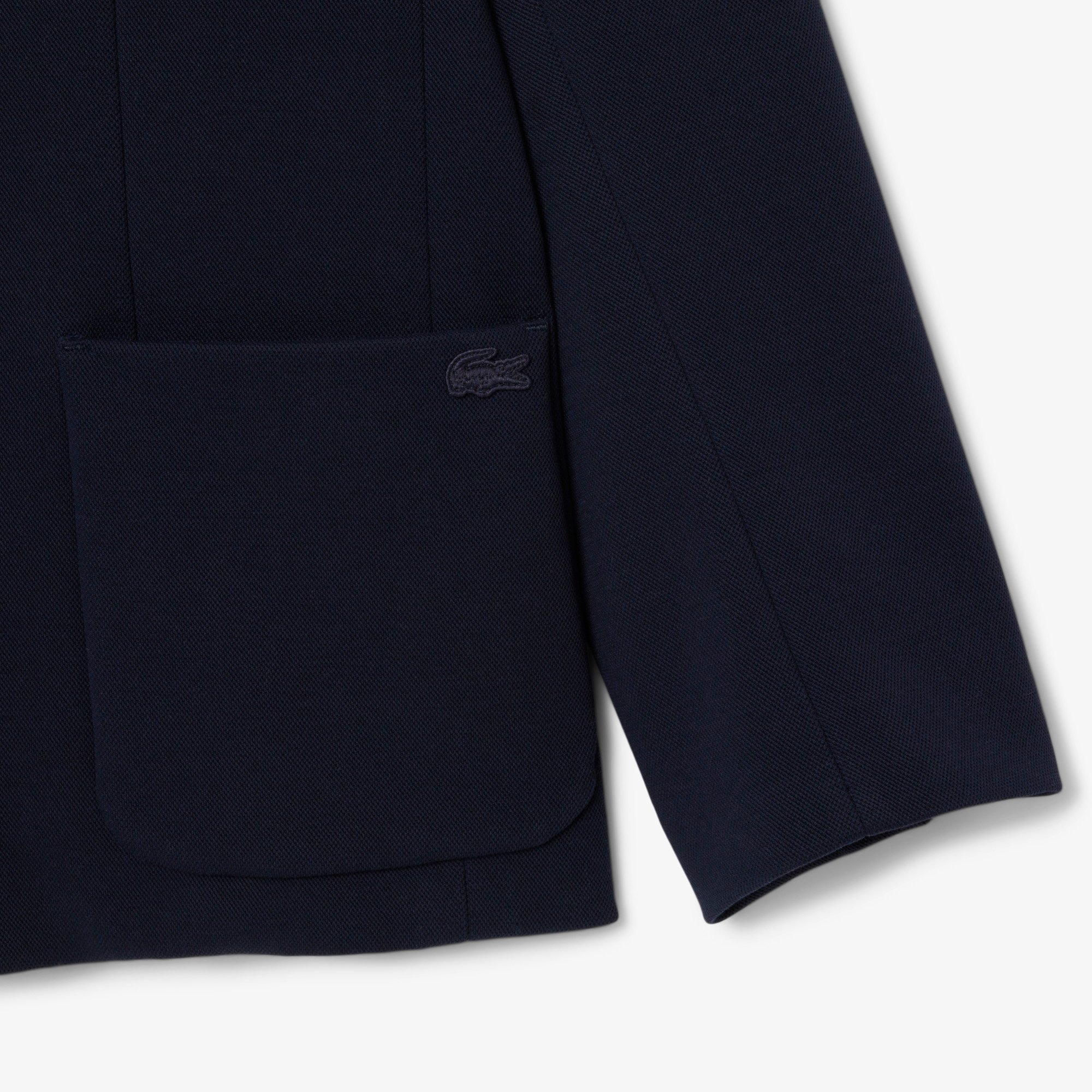 Áo Blazer Lacoste Nam Chất Liệu Piqué Hai Mặt