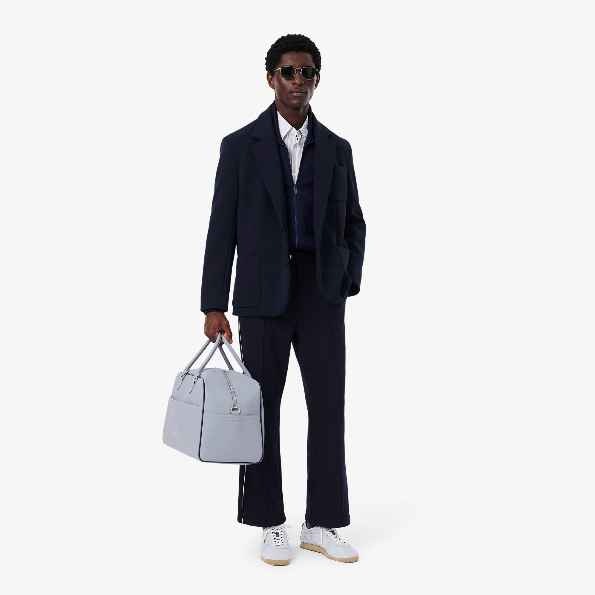 Áo Blazer Lacoste Nam Chất Liệu Piqué Hai Mặt
