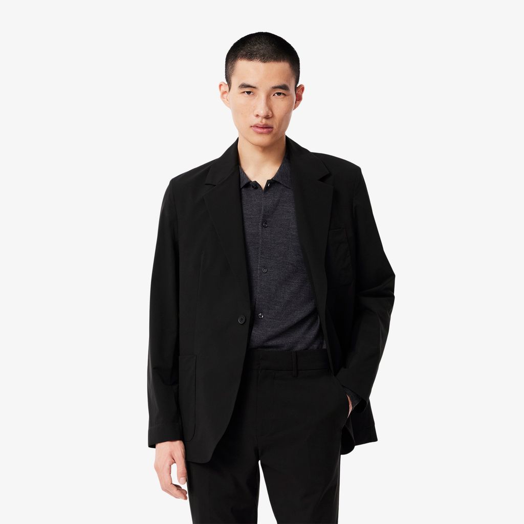Áo Blazer Lacoste Nam Dáng Suông Chất Liệu Taffeta