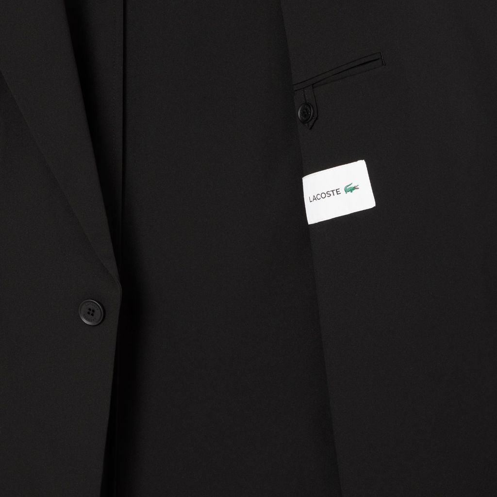 Áo Blazer Lacoste Nam Dáng Suông Chất Liệu Taffeta