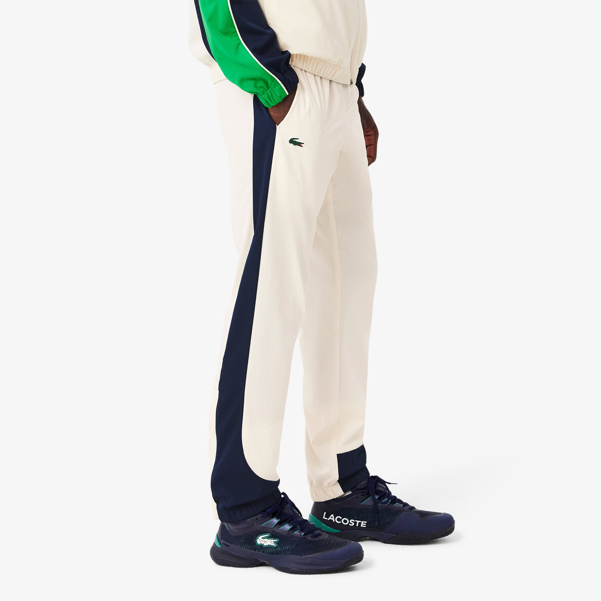 Bộ Thể Thao Tennis Lacoste Chất Liệu Co Giãn