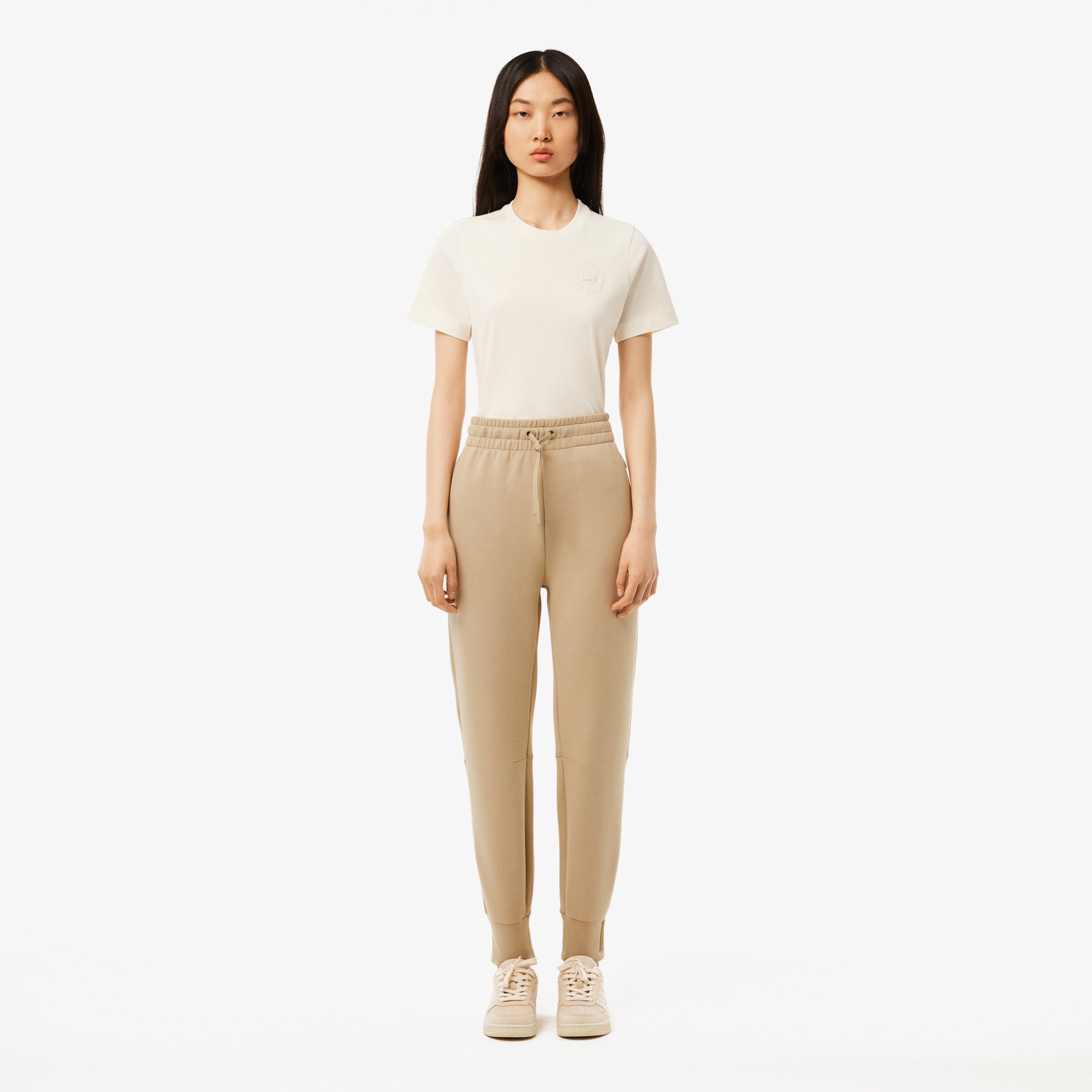 Quần Thể Thao Lacoste Nữ Chất Liệu Cotton