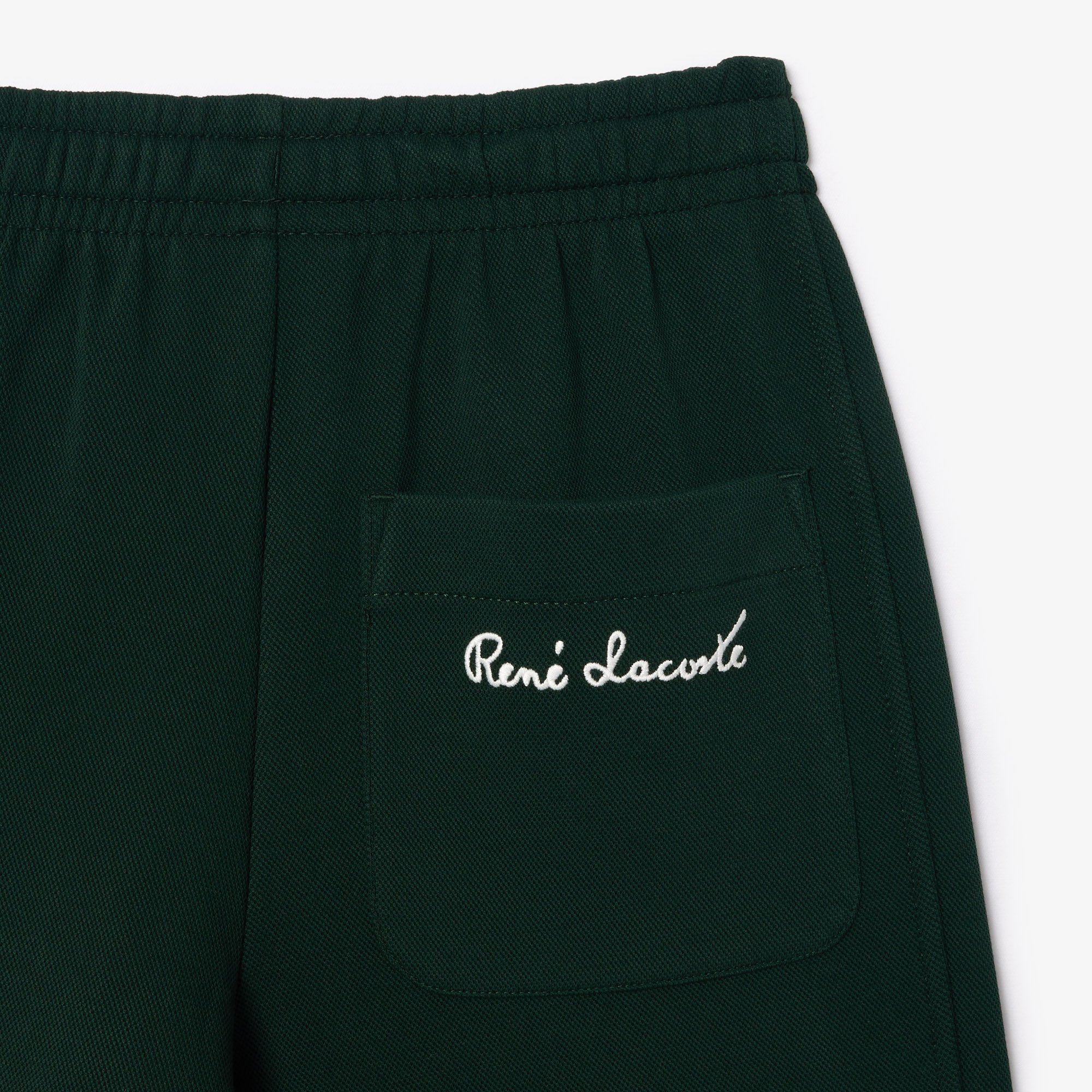 Quần Jogger Lacoste Nữ Chất Liệu Piqué Hai Mặt