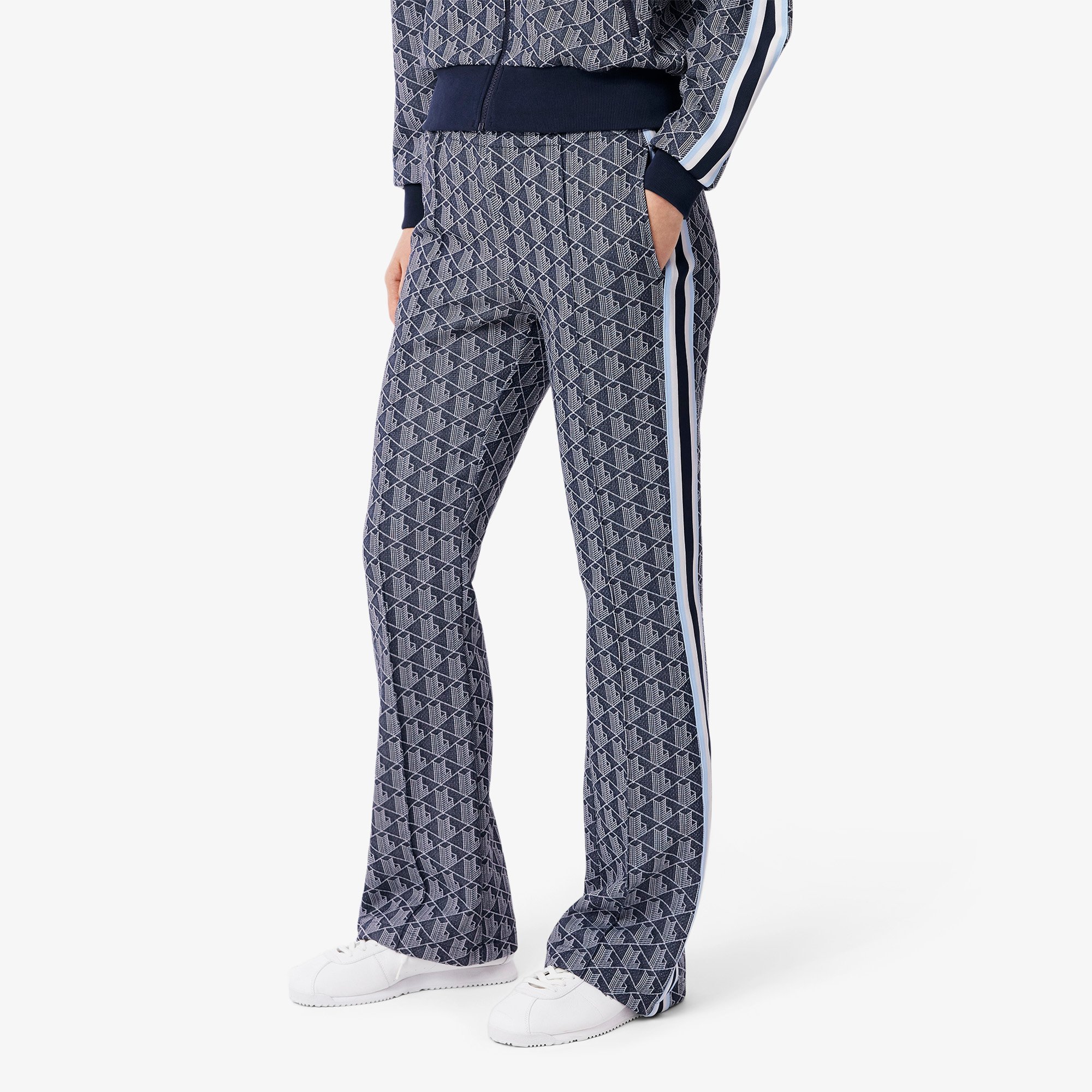Quần Thể Thao Lacoste Nữ Họa Tiết Monogram