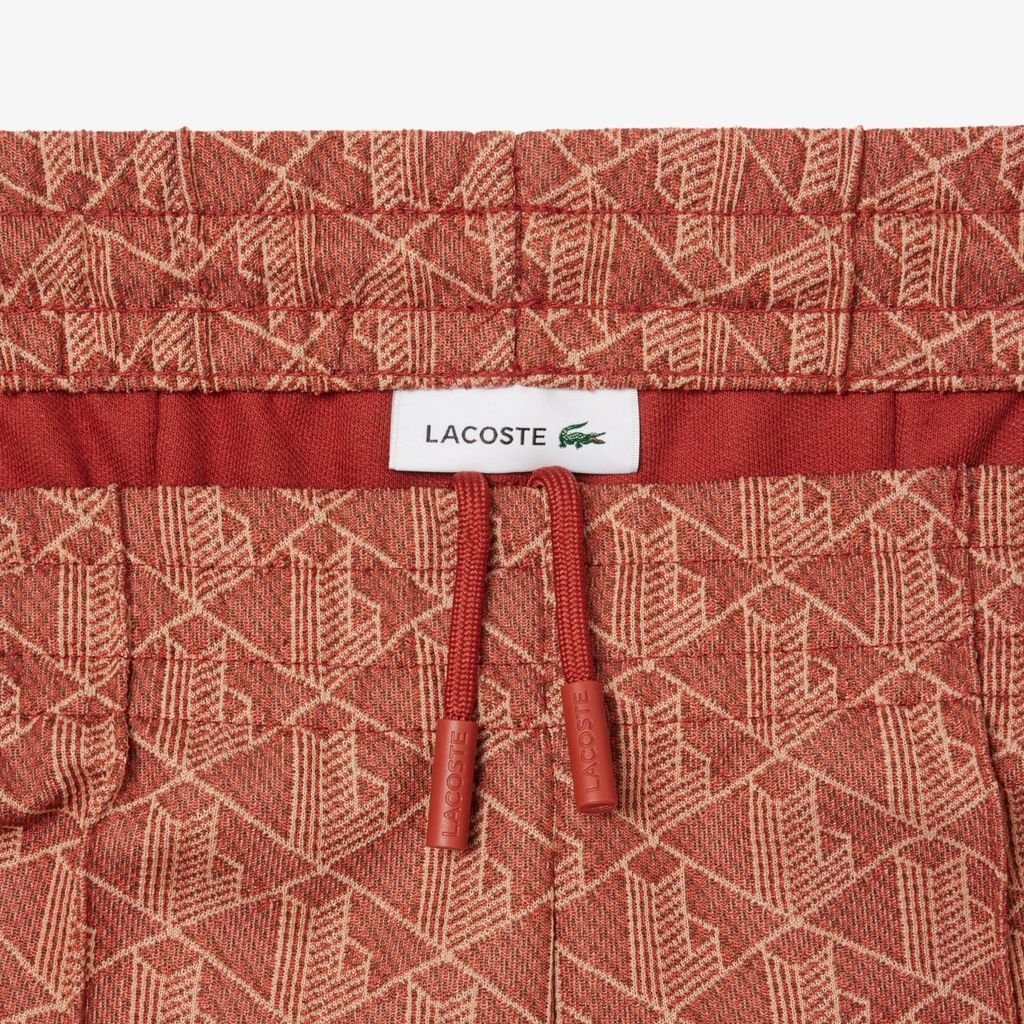 Quần Thể Thao Lacoste Nữ Họa Tiết Monogram
