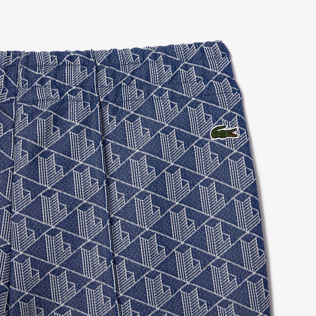Quần Thể Thao Lacoste Nữ Họa Tiết Monogram