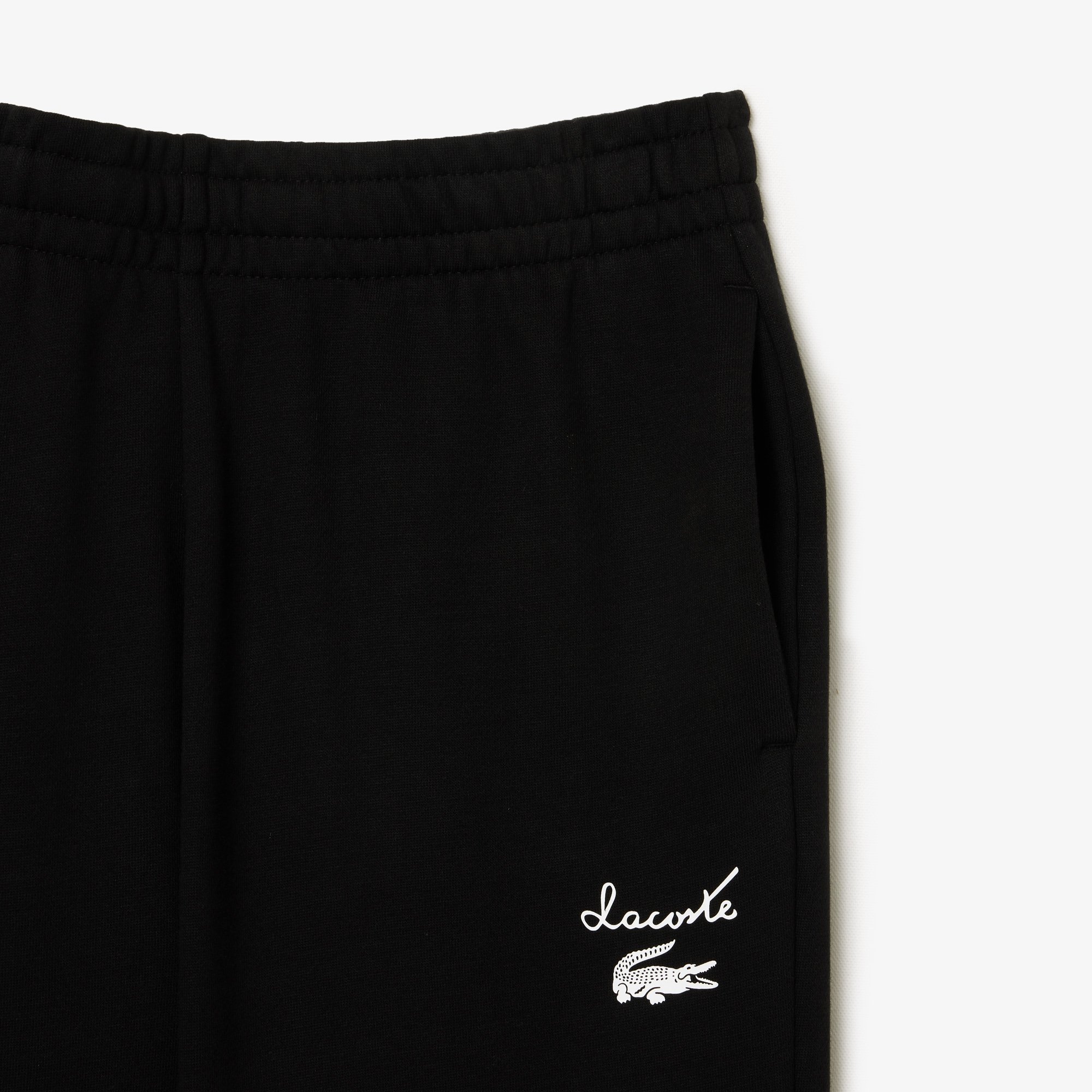 Quần Thể Thao Lacoste Nữ Logo Cá Sấu Chất Liệu Fleece