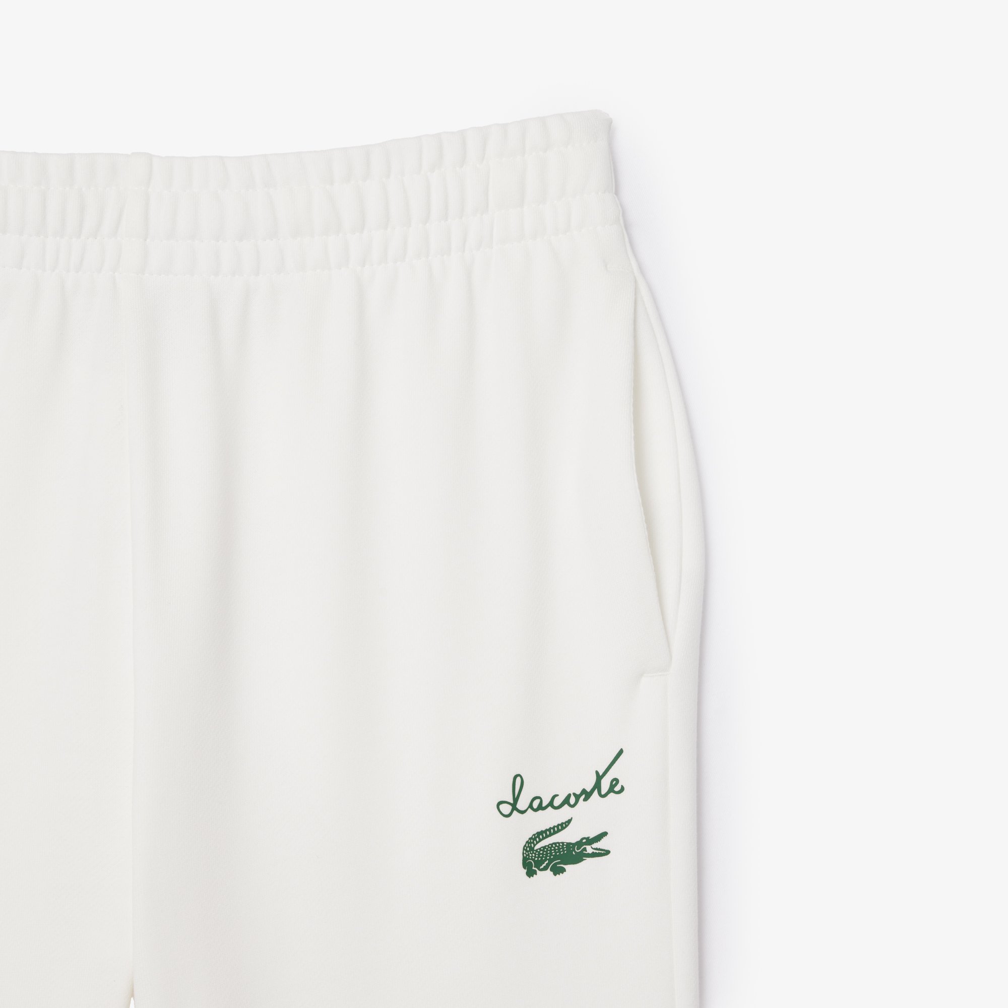 Quần Thể Thao Lacoste Nữ Logo Cá Sấu Chất Liệu Fleece