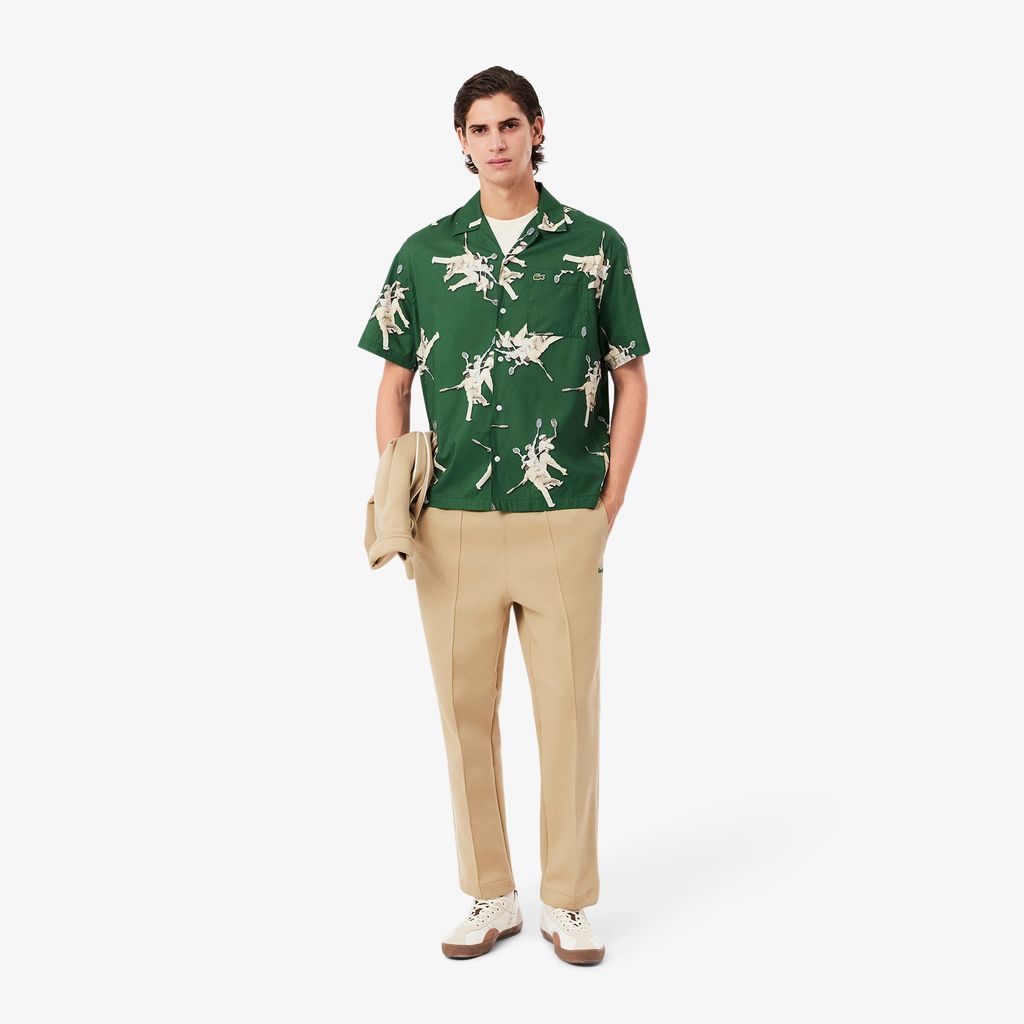 Quần Nỉ Bo Gấu Lacoste Nam Paris Sản Xuất Tại Pháp
