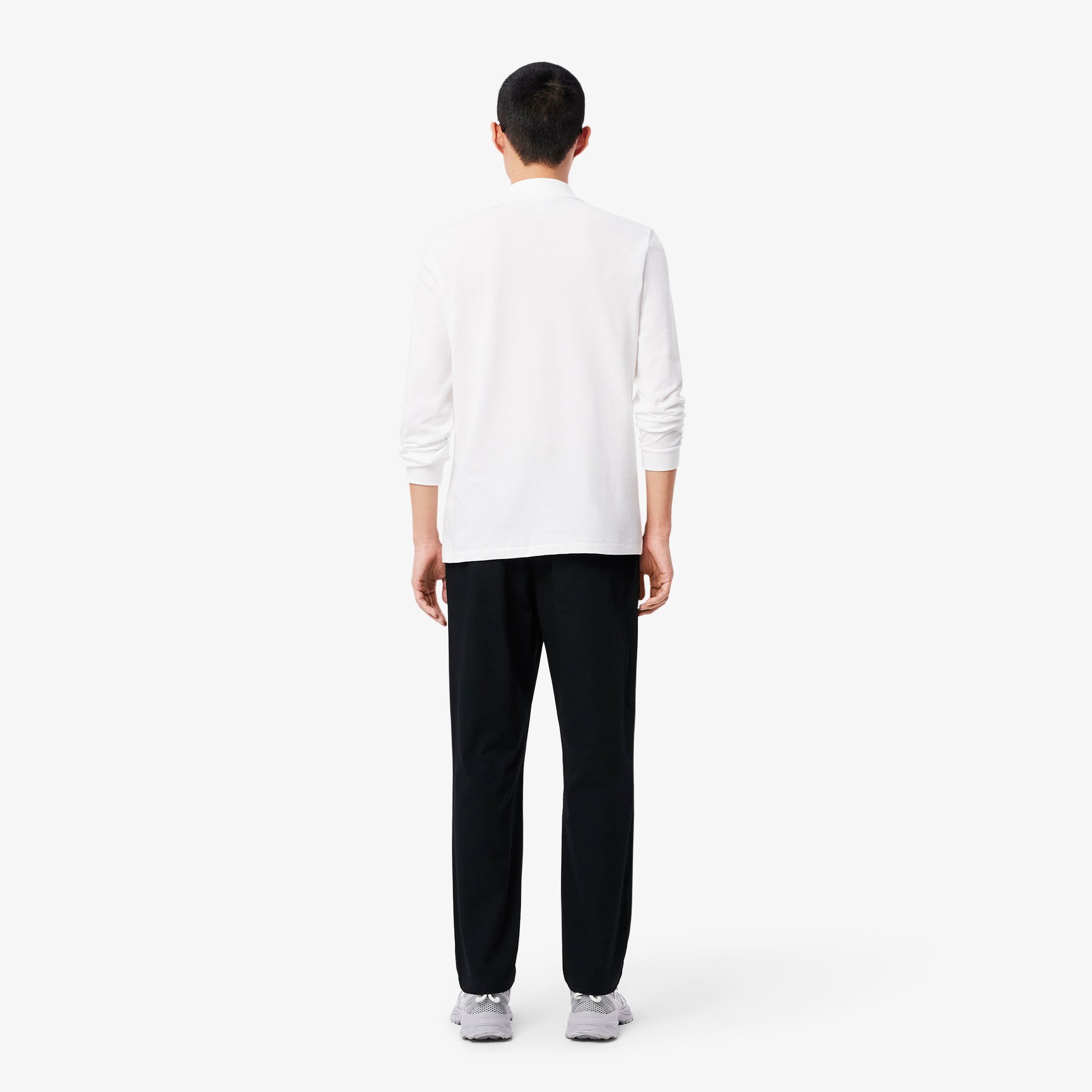Quần Chino Lacoste Nam Dáng Suông Chất Liệu Cotton Gabardine