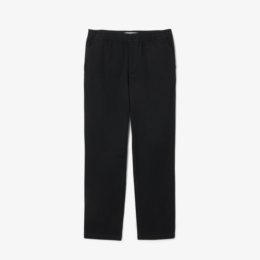 Quần Chino Lacoste Nam Dáng Suông Chất Liệu Cotton Gabardine