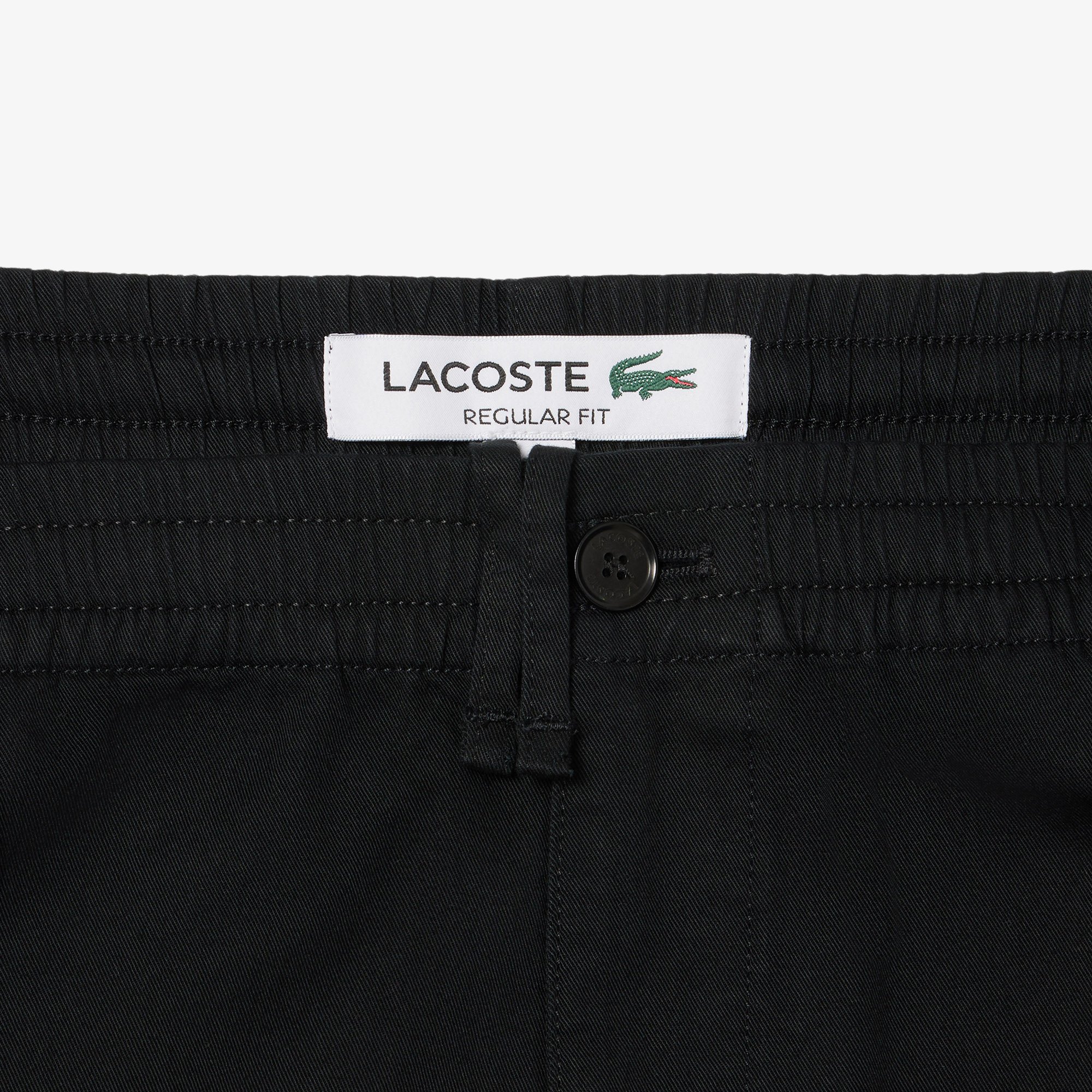 Quần Chino Lacoste Nam Dáng Suông Chất Liệu Cotton Gabardine