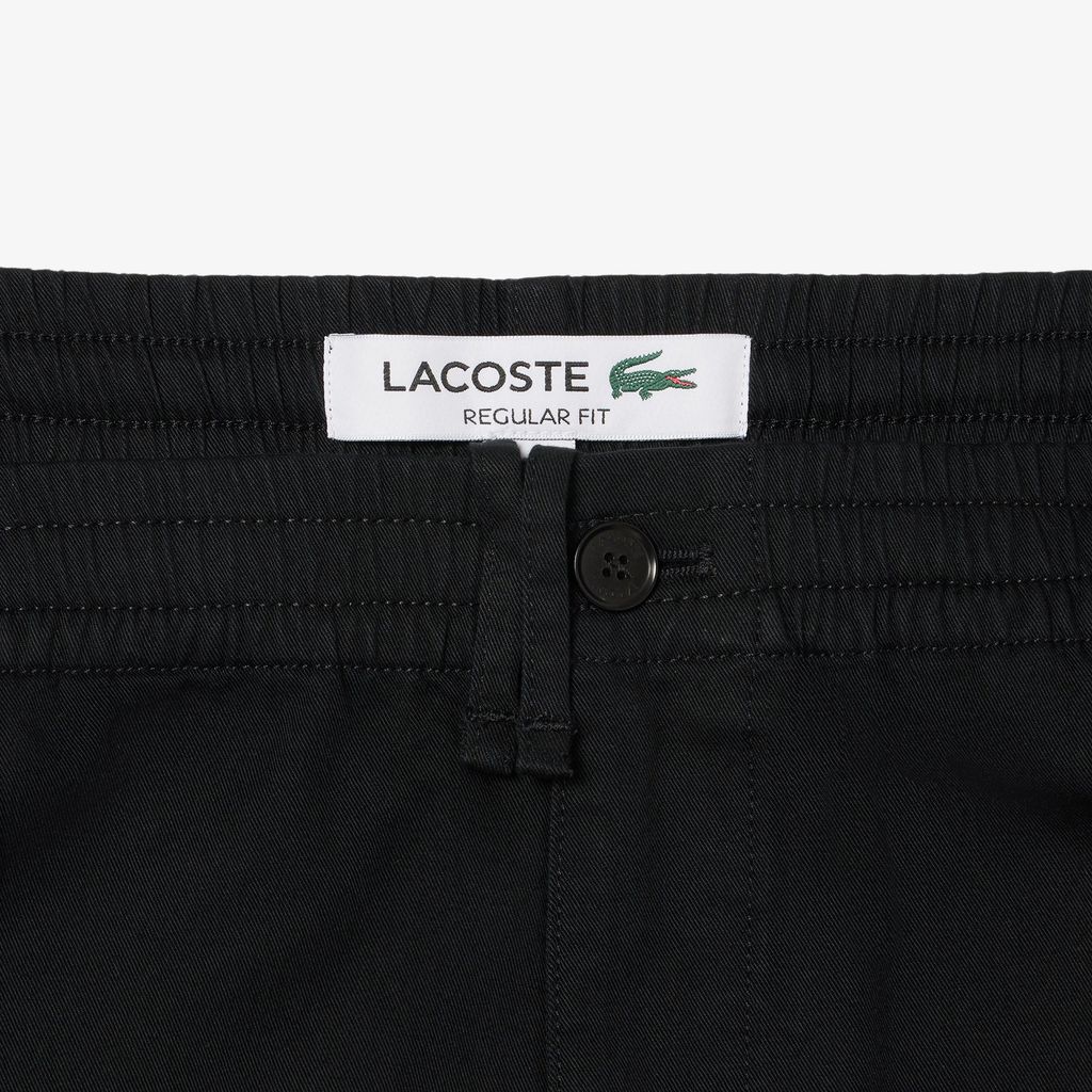 Quần Chino Lacoste Nam Dáng Suông Chất Liệu Cotton Gabardine