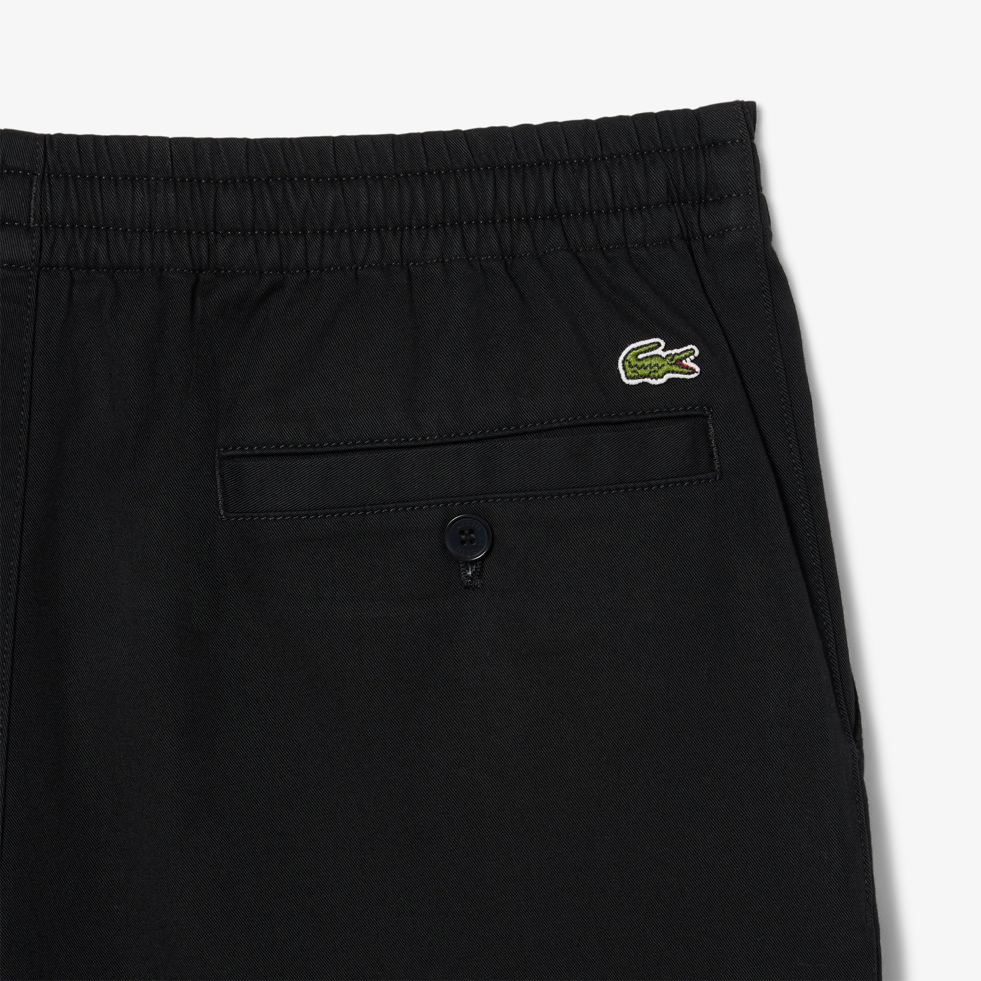 Quần Chino Lacoste Nam Dáng Suông Chất Liệu Cotton Gabardine