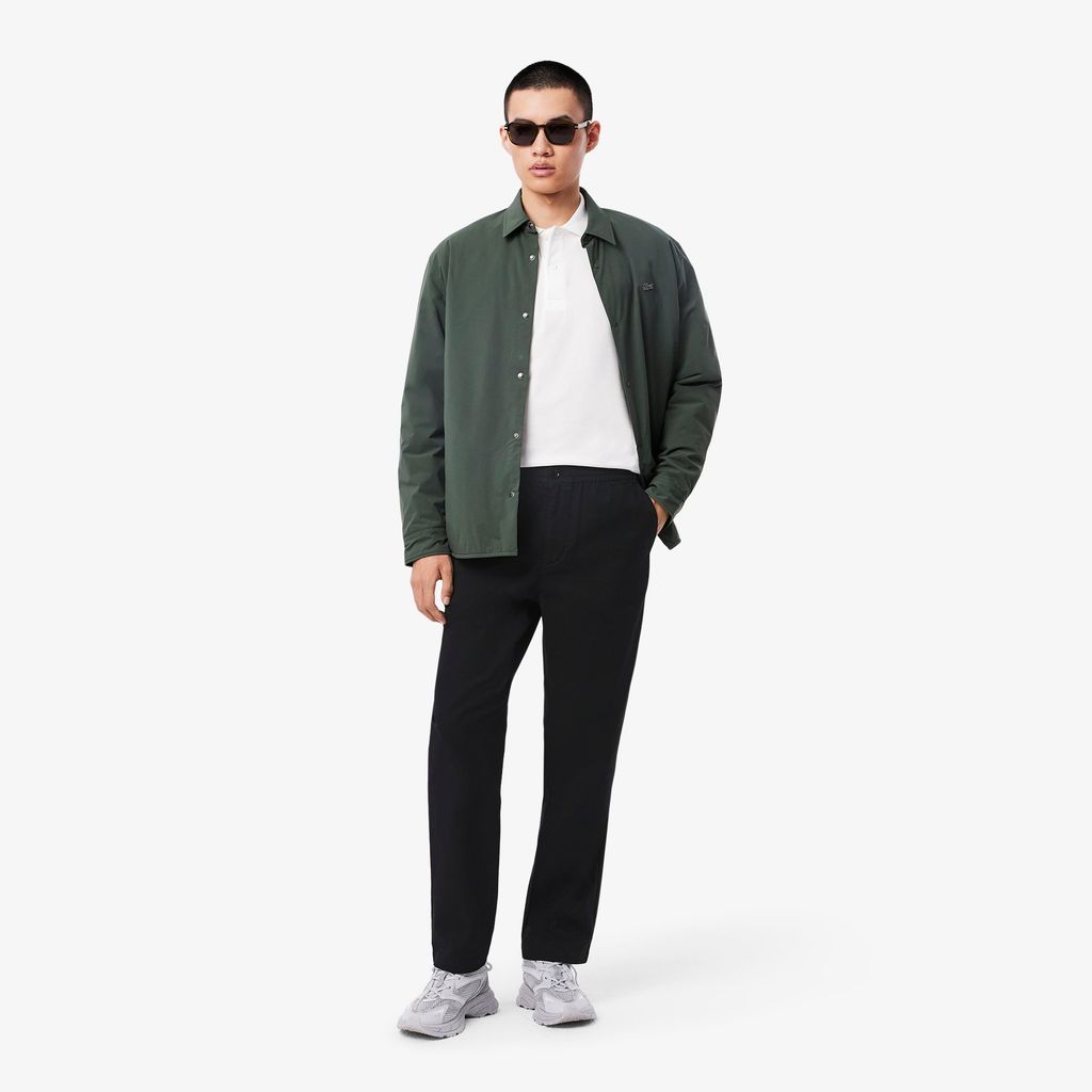 Quần Chino Lacoste Nam Dáng Suông Chất Liệu Cotton Gabardine