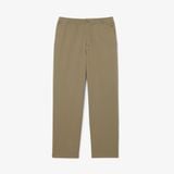 Quần Chino Lacoste Nam Dáng Suông Chất Liệu Cotton Gabardine
