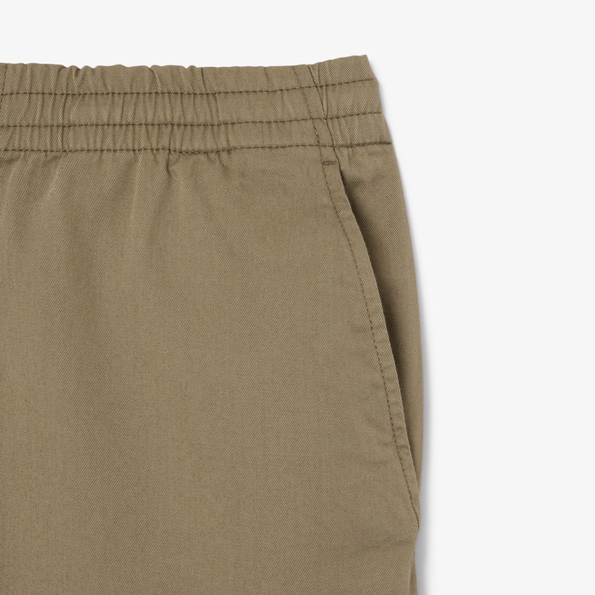 Quần Chino Lacoste Nam Dáng Suông Chất Liệu Cotton Gabardine