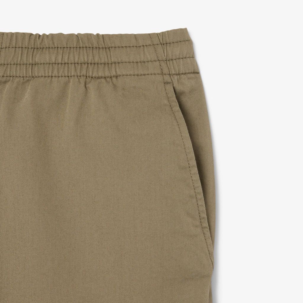 Quần Chino Lacoste Nam Dáng Suông Chất Liệu Cotton Gabardine