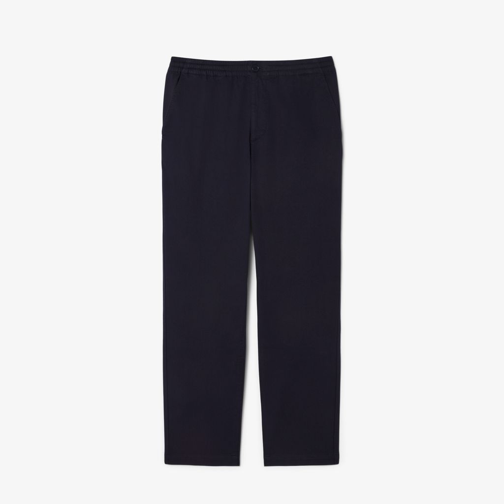 Quần Chino Lacoste Nam Dáng Suông Chất Liệu Cotton Gabardine