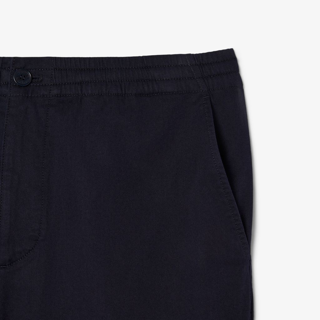 Quần Chino Lacoste Nam Dáng Suông Chất Liệu Cotton Gabardine