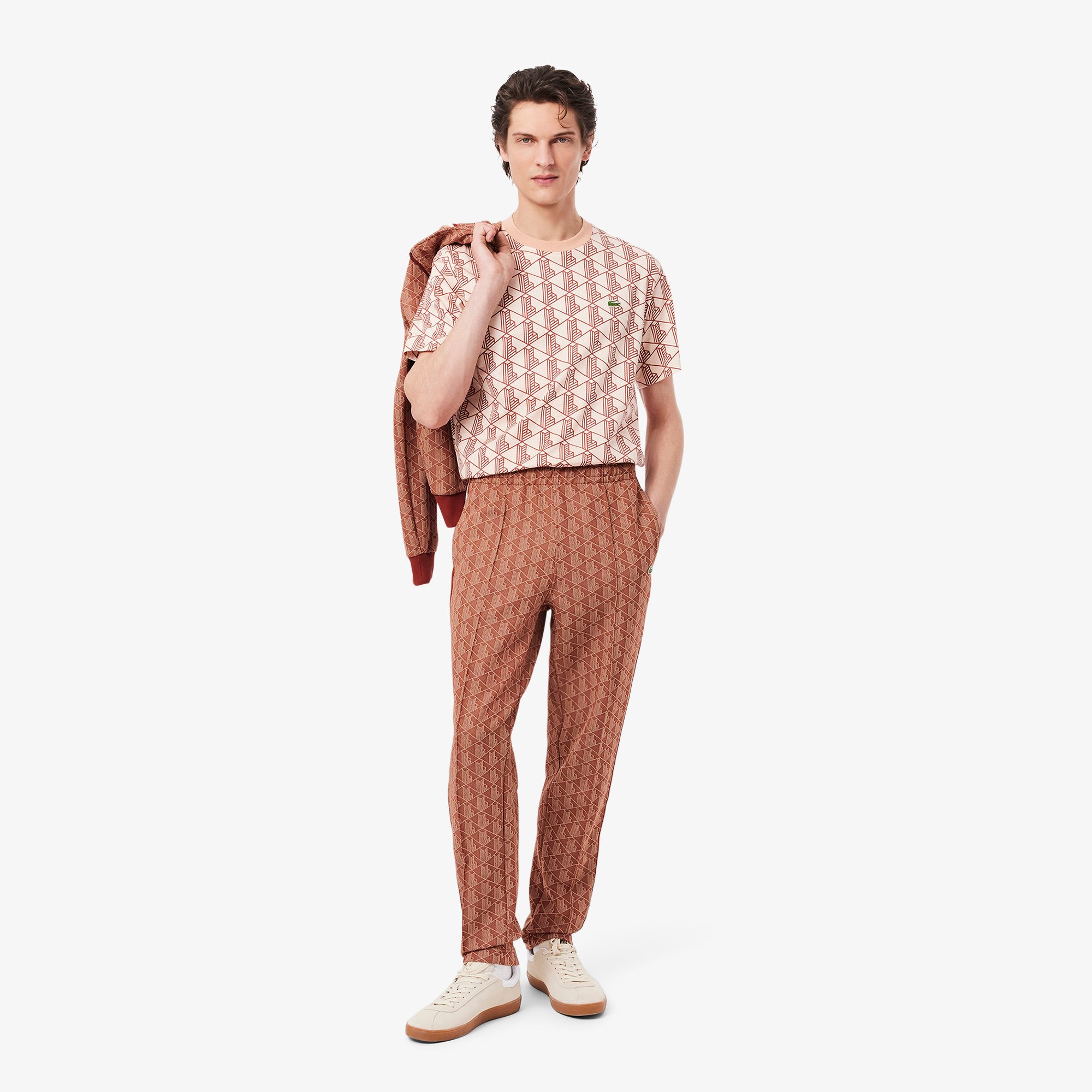 Quần Thể Thao Lacoste Nam Paris Họa Tiết Monogram