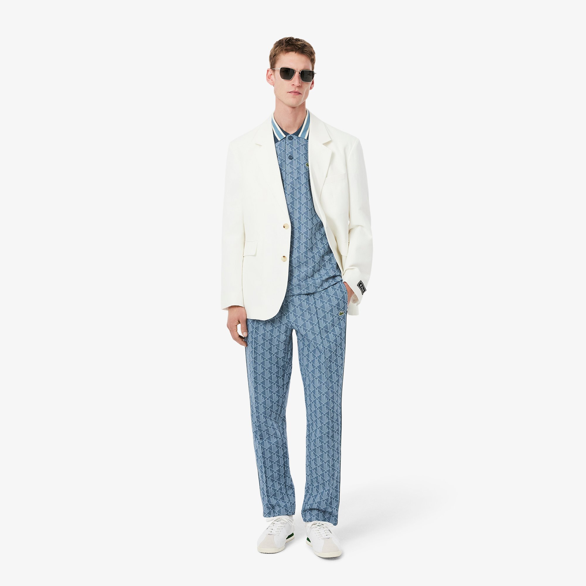 Quần Thể Thao Lacoste Nam Paris Họa Tiết Monogram