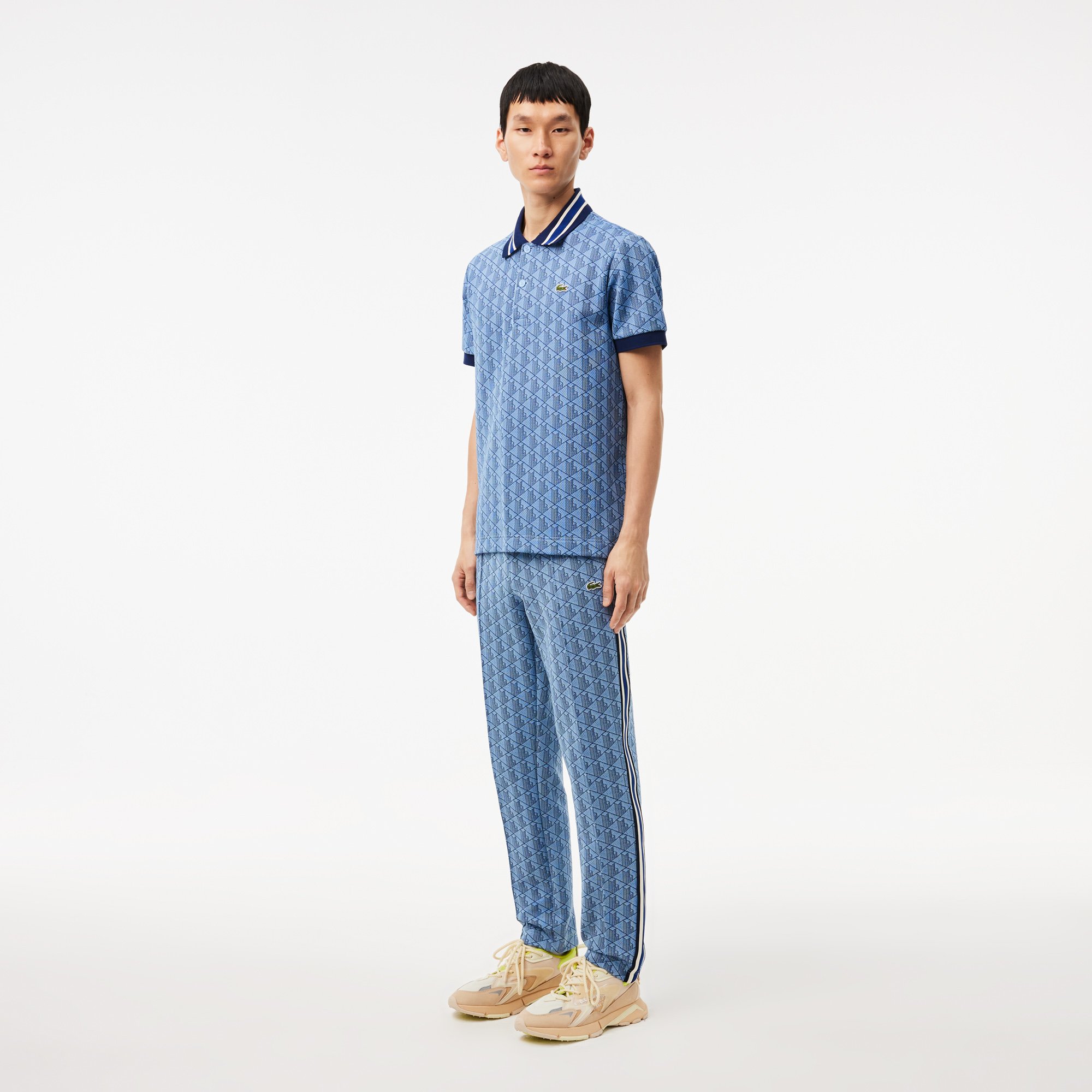 Quần Thể Thao Lacoste Nam Paris Họa Tiết Monogram