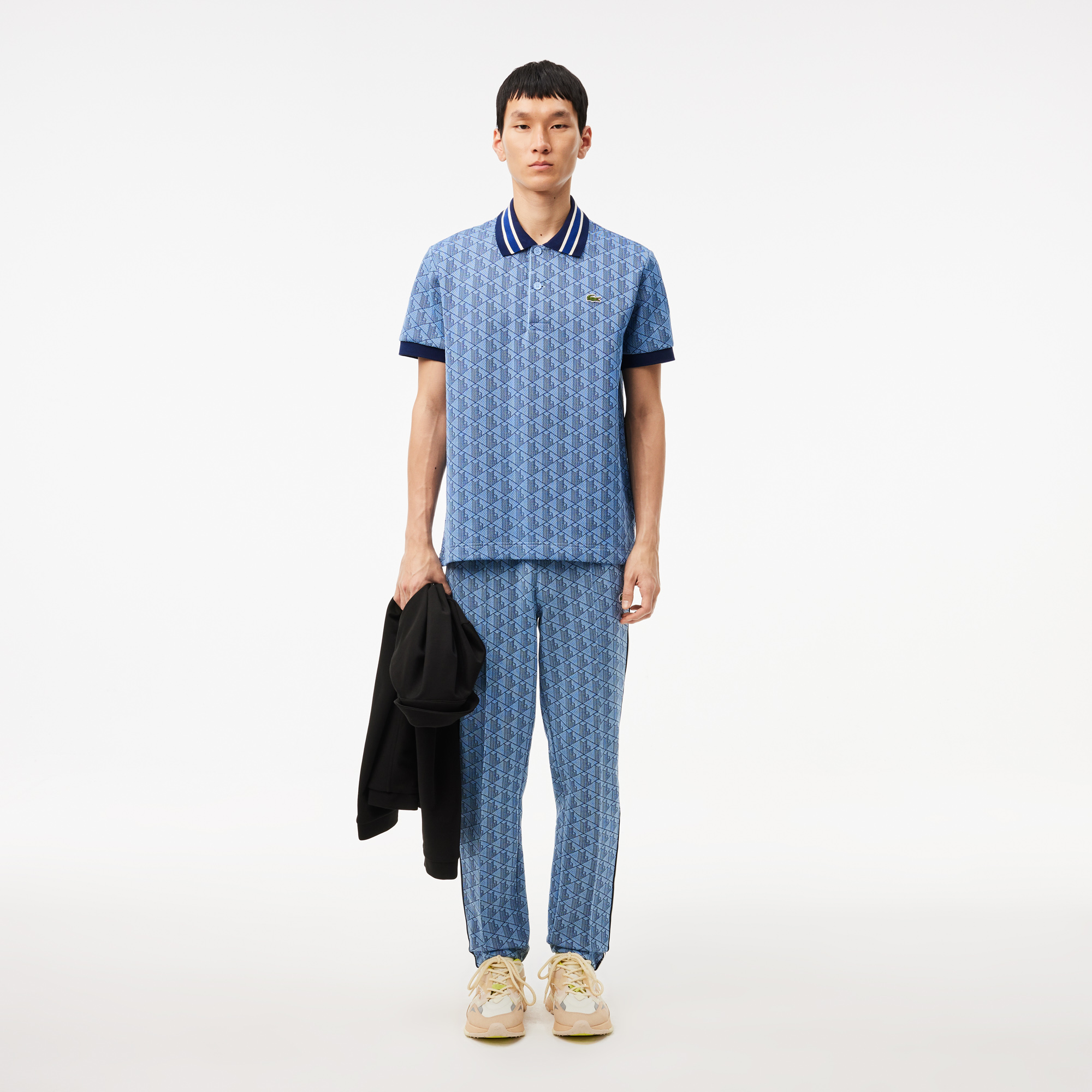Quần Thể Thao Lacoste Nam Paris Họa Tiết Monogram