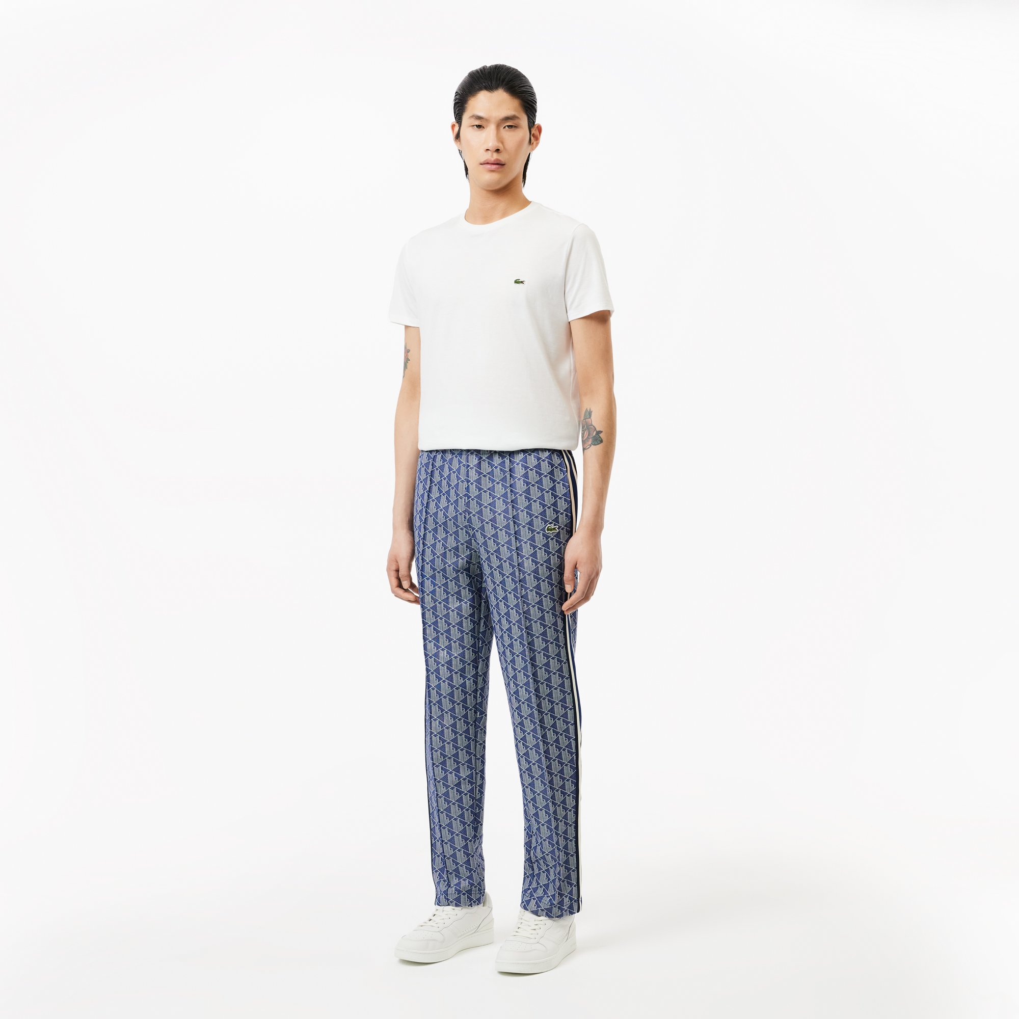 Quần Thể Thao Lacoste Nam Paris Họa Tiết Monogram