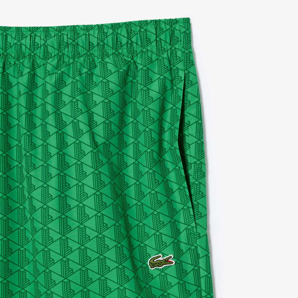Quần Thể Thao Lacoste Nam Họa Tiết In Monogram