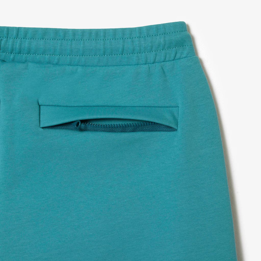 Quần Thể Thao Lacoste Nam Dáng Ôm Chất Liệu Cotton Blend Heathered