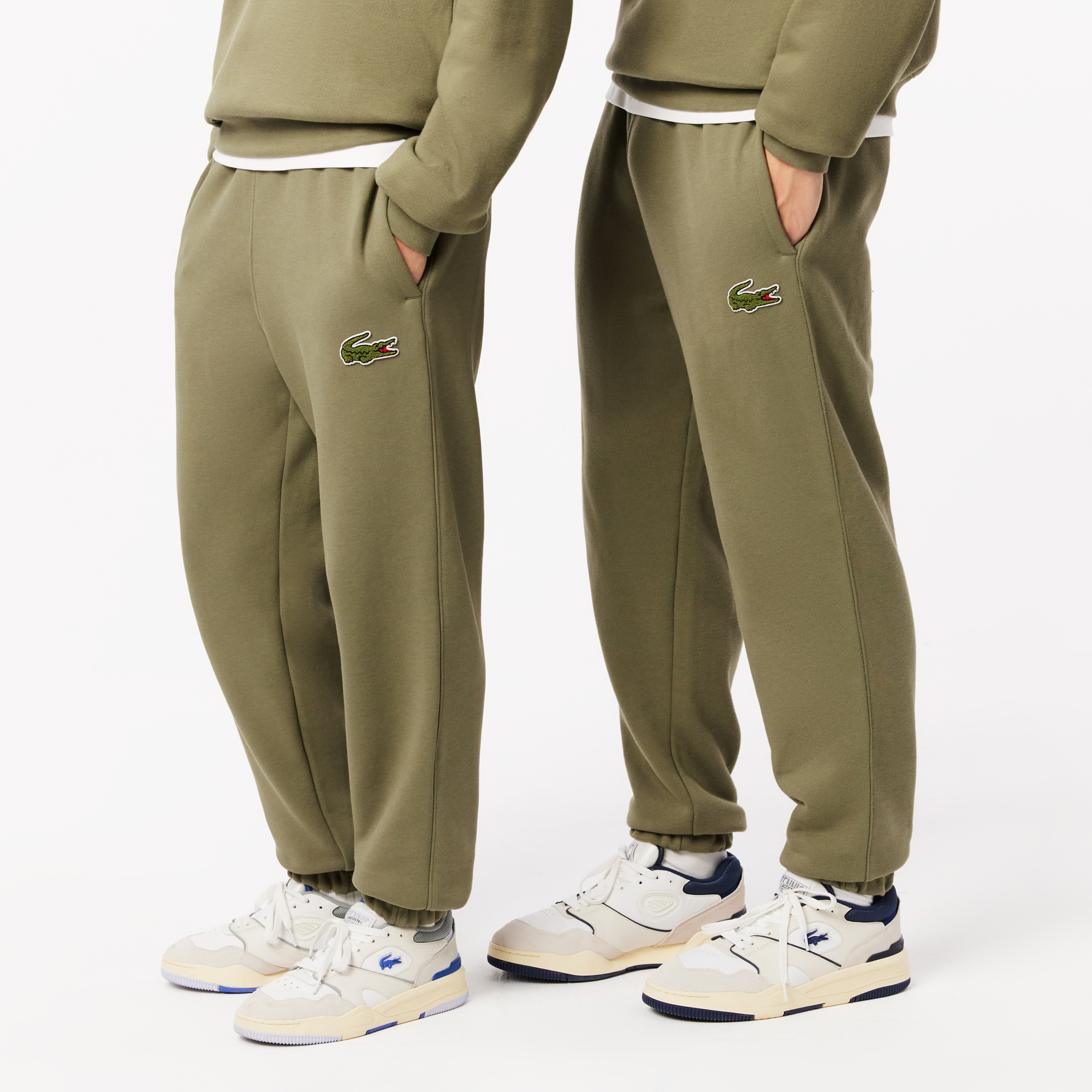 Quần Nỉ Lacoste Unisex Dáng Rộng