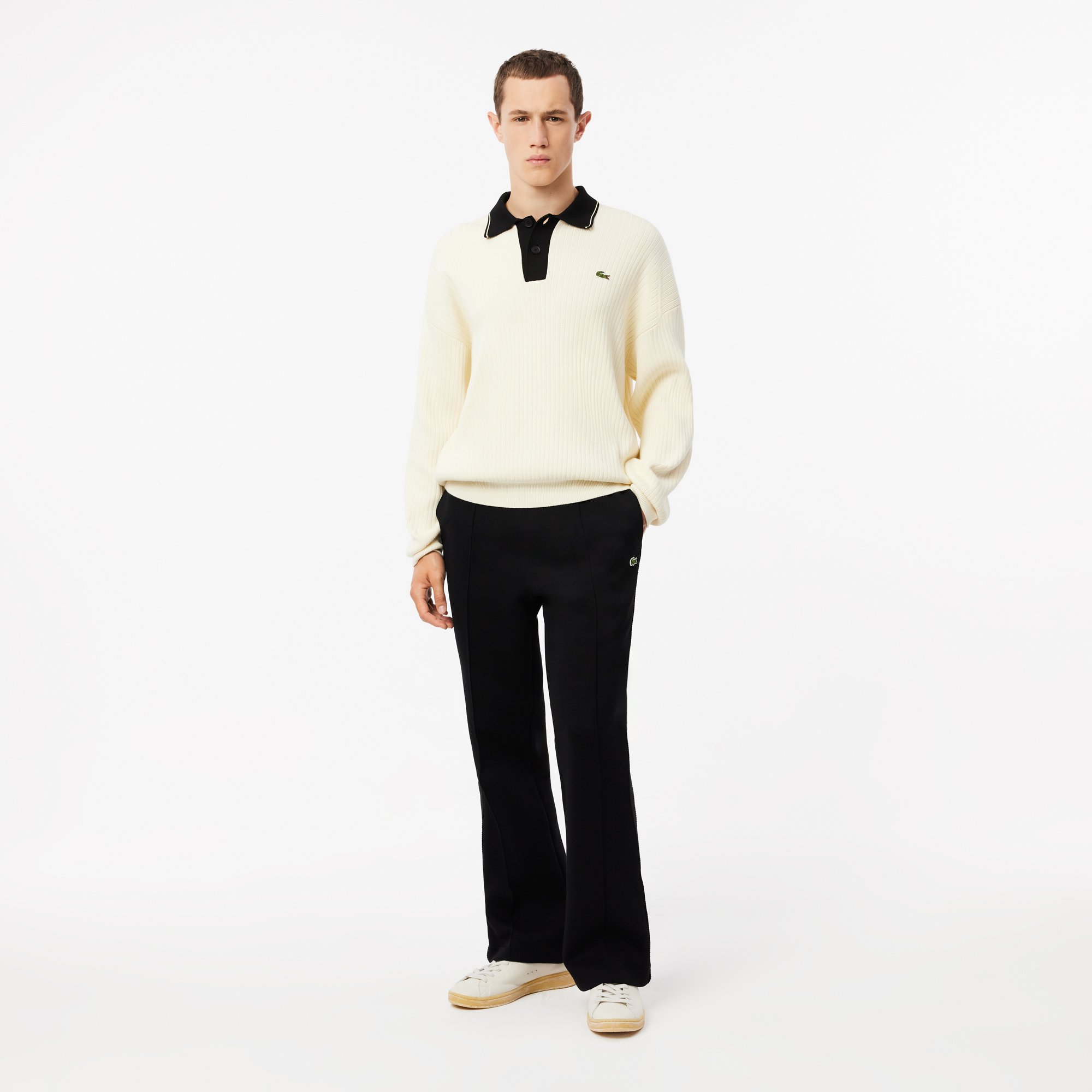 Quần Thể Thao Nỉ Lacoste Nam Paris Dáng Suông Sản Xuất Tại Pháp